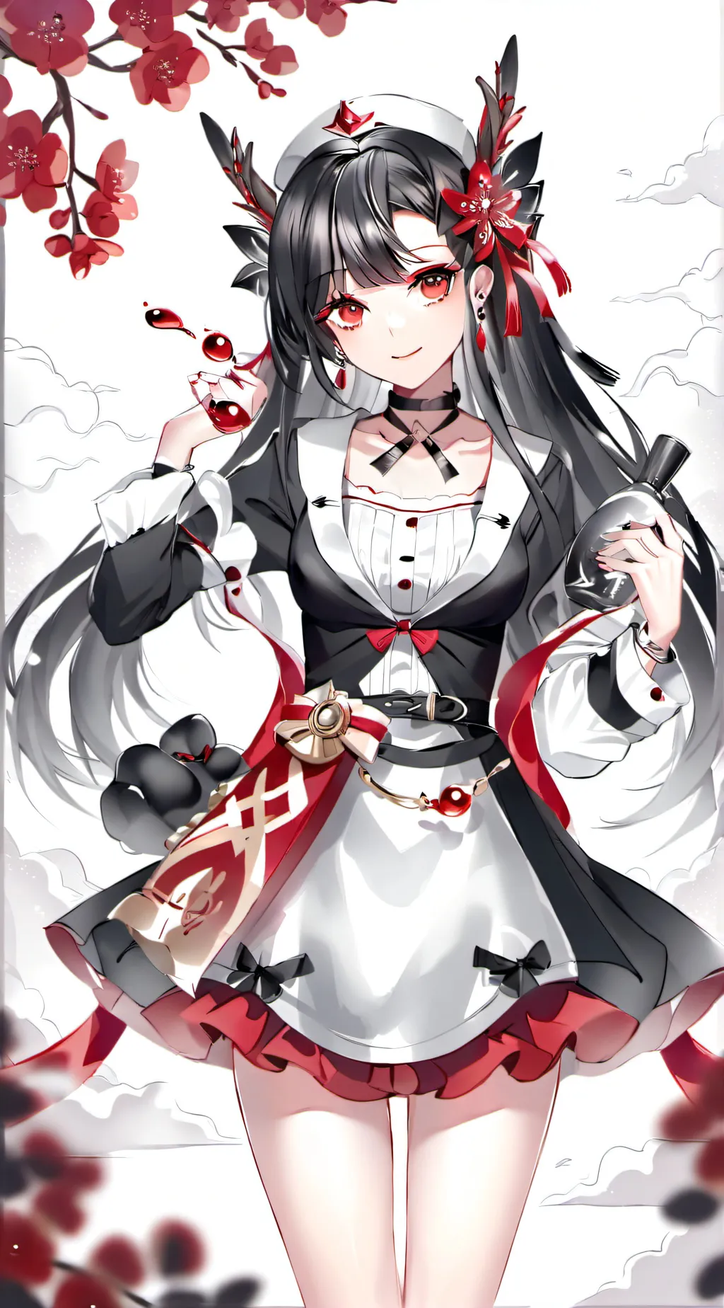 ai character: Ayane background