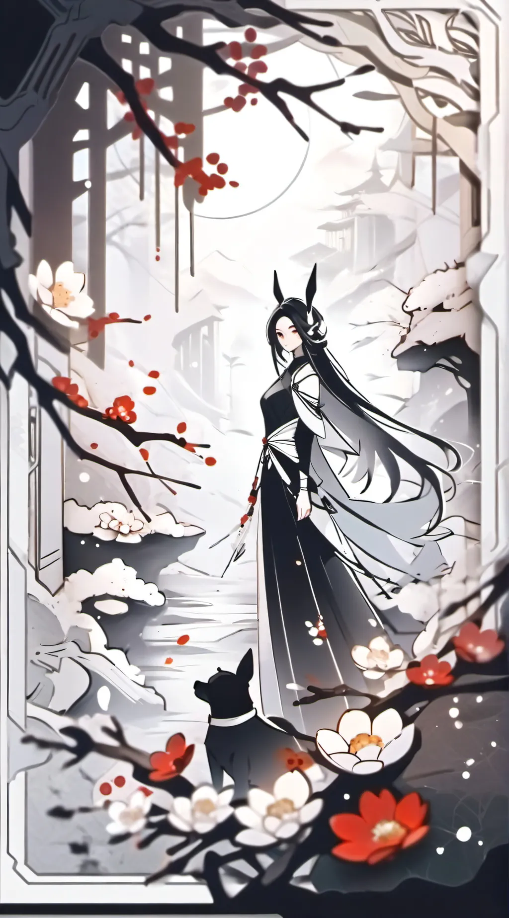 ai character: genshin Trio background