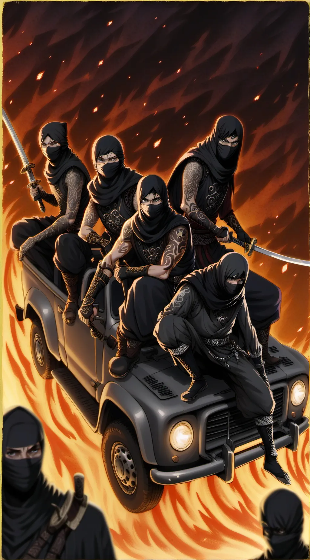 ai character: The Yin Gang background