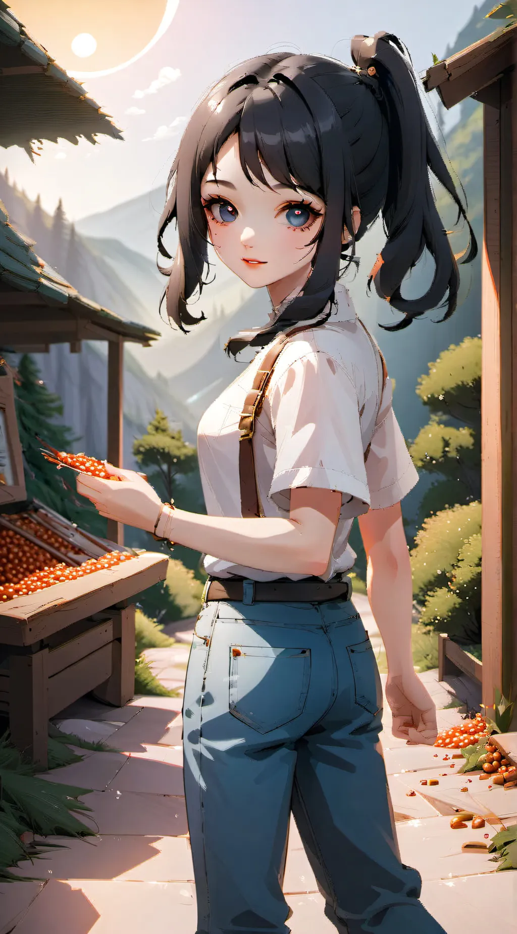 ai character: Hollet background