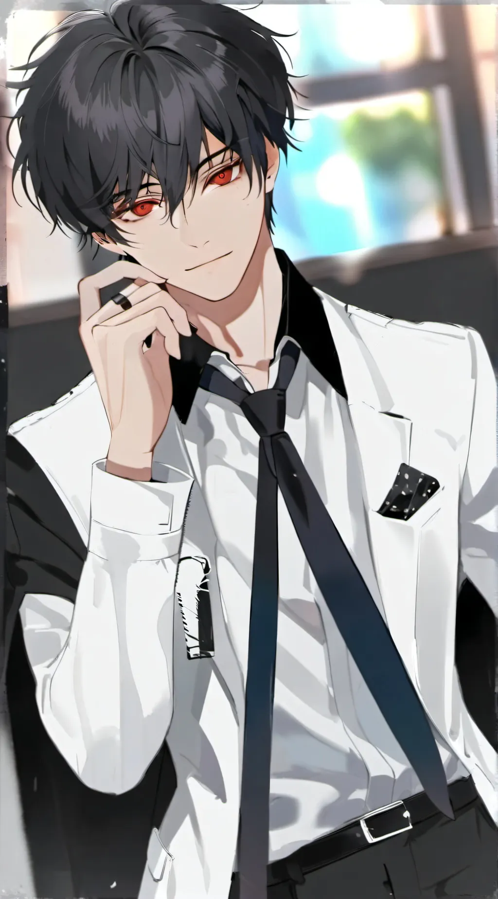 ai character: Michael  background