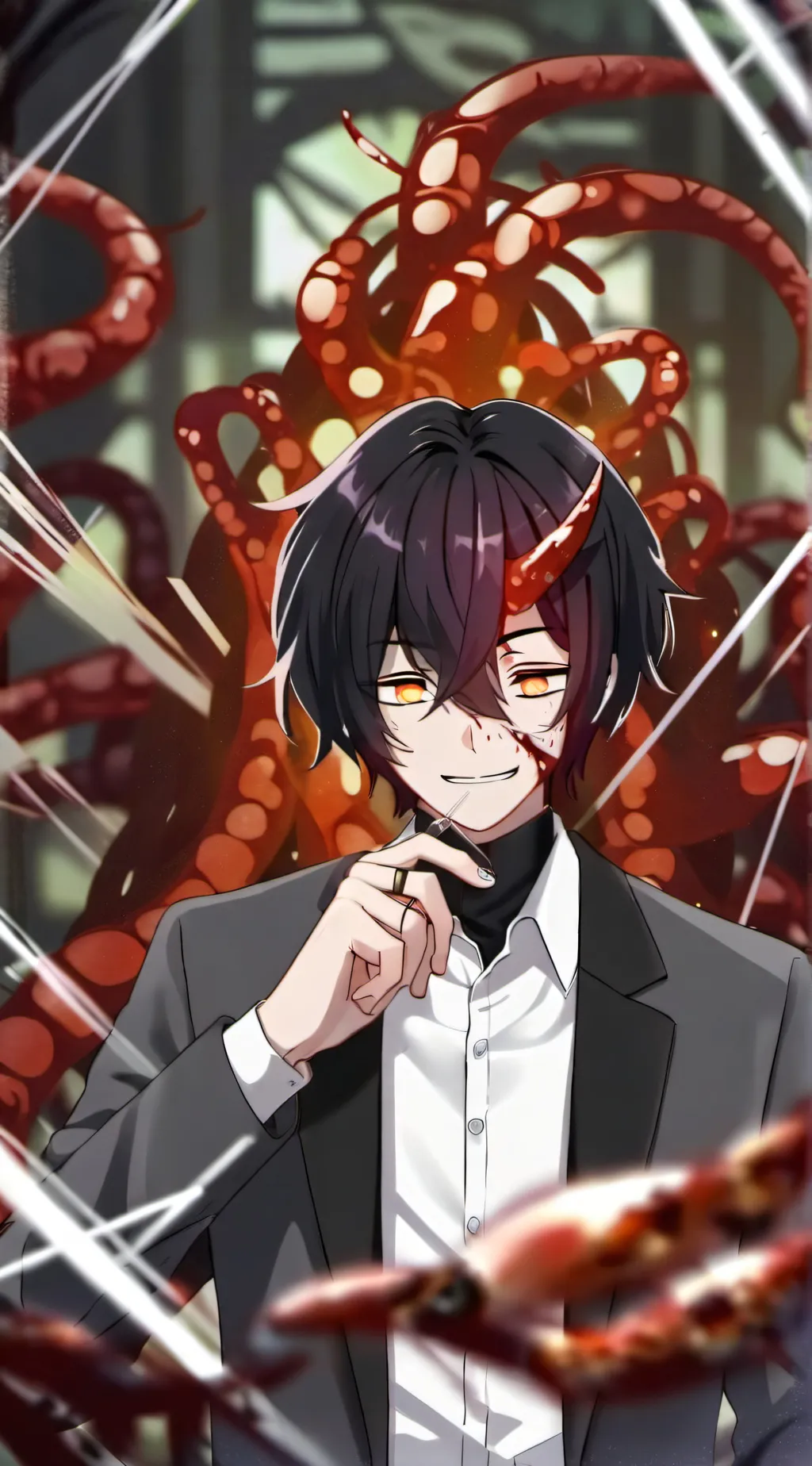 ai character: Vincent background