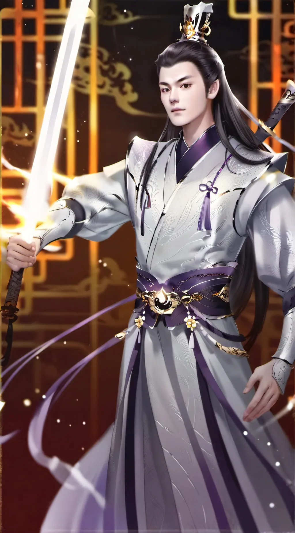 ai character: Jiang Cheng  background