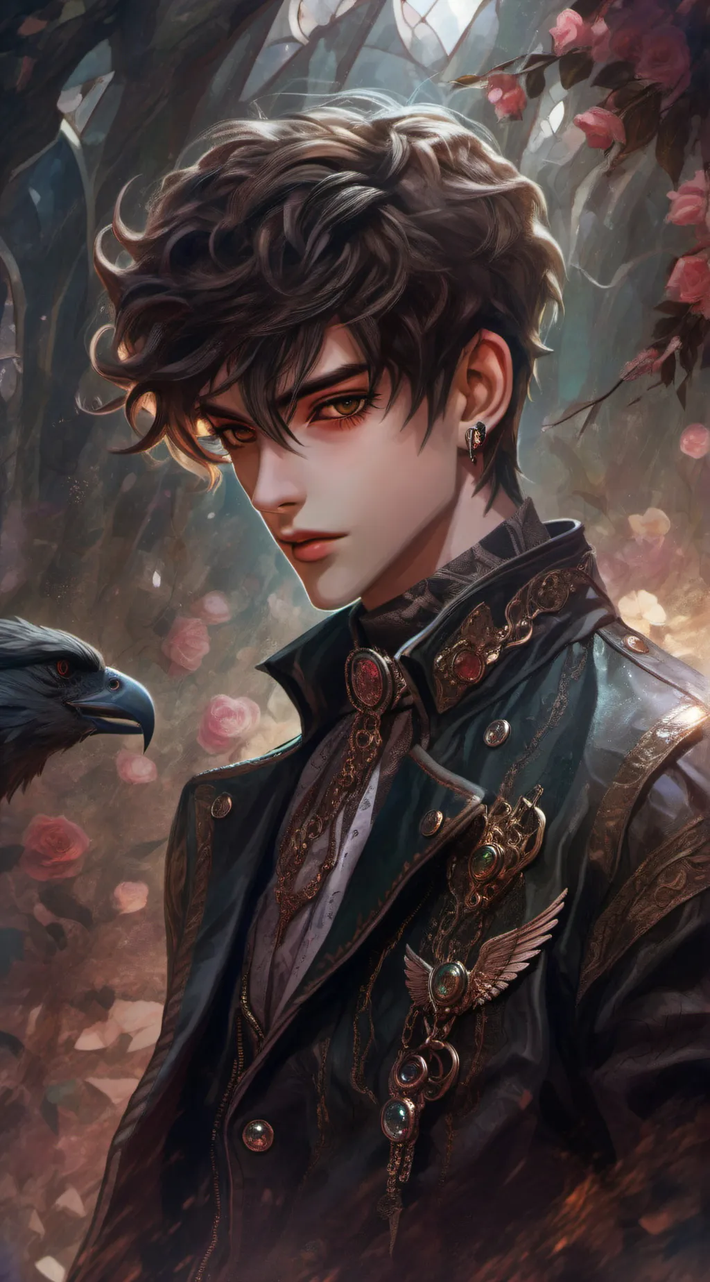 ai character: ACE HAROLD background