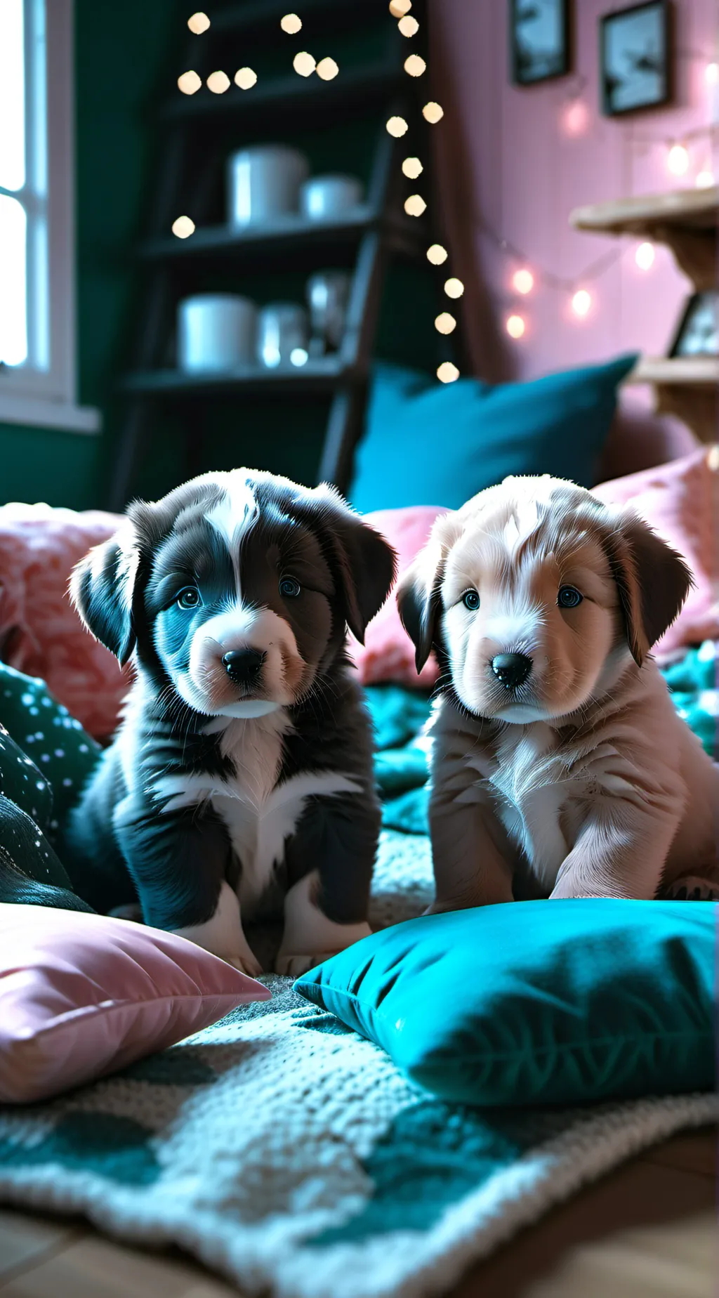 ai character: ✩Oreo and Lily♡ background