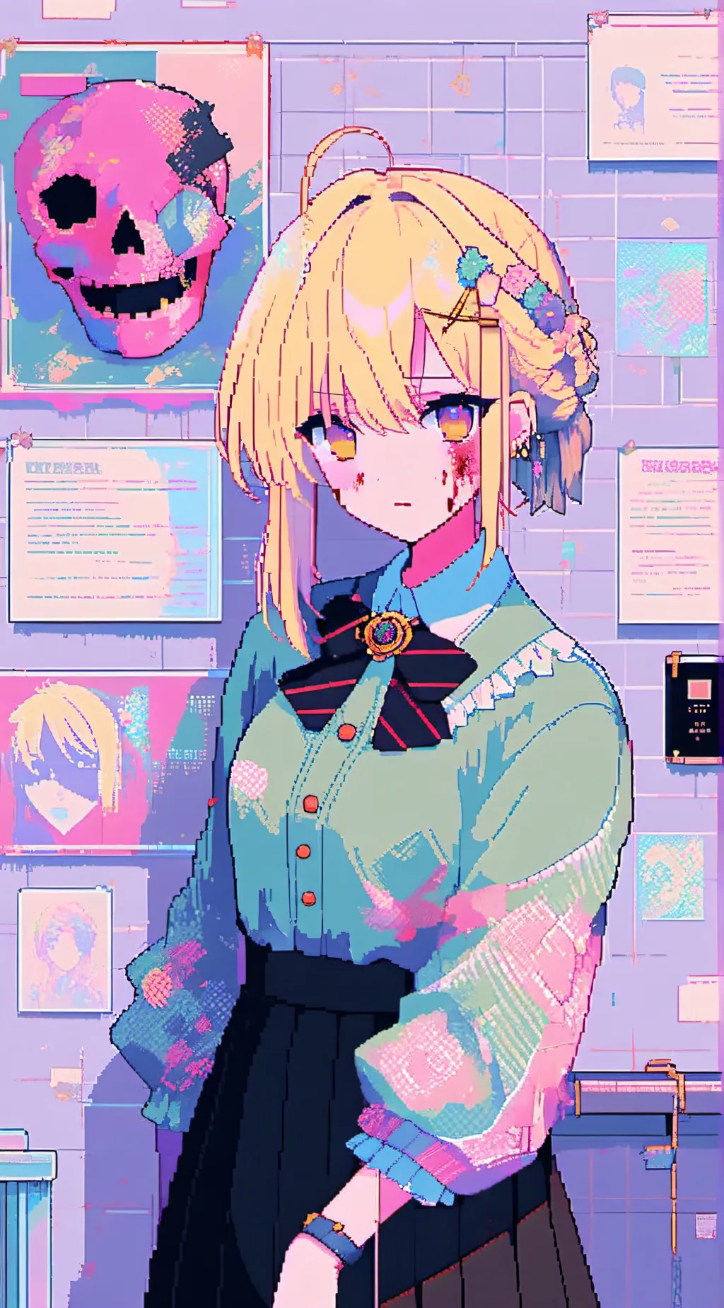 ai character: toga himiko background
