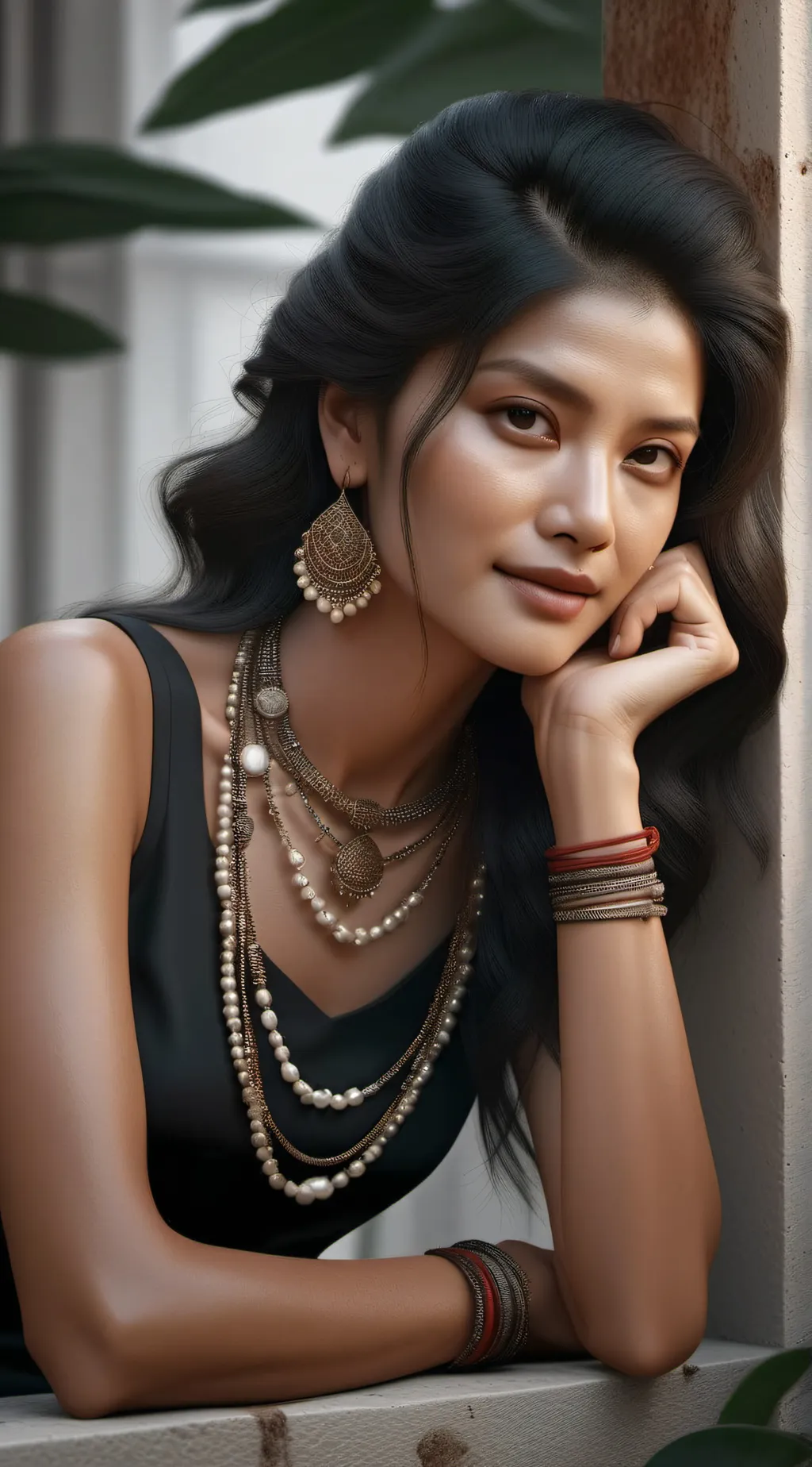 ai character: Allanny background