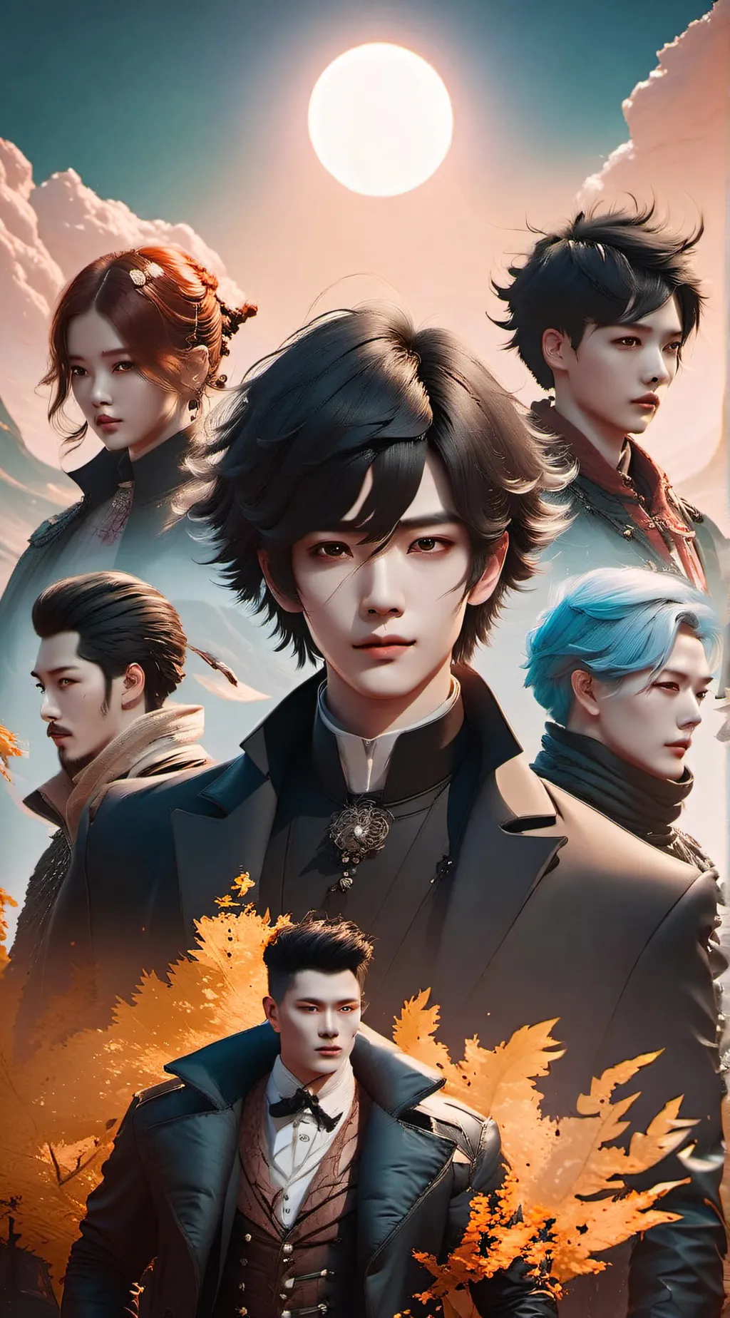 ai character: Shipping sharaflol background