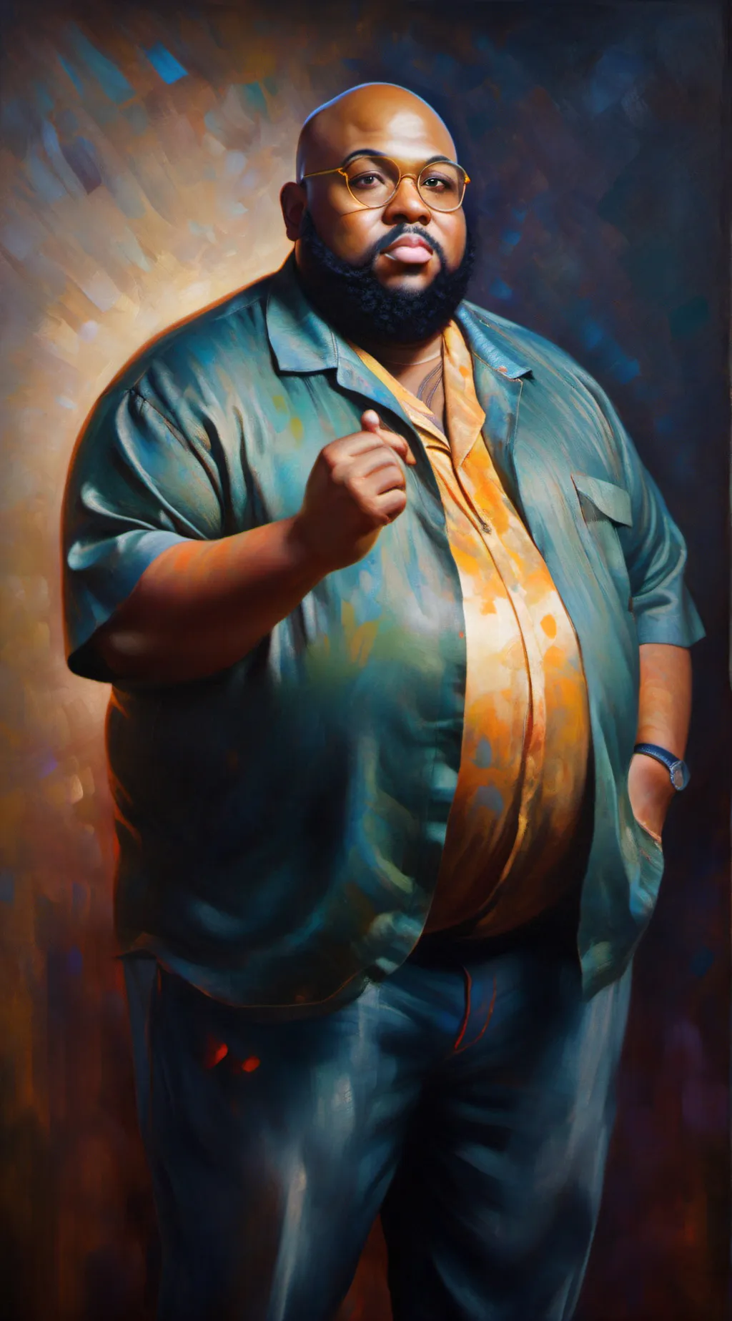 ai character: Bobby  background