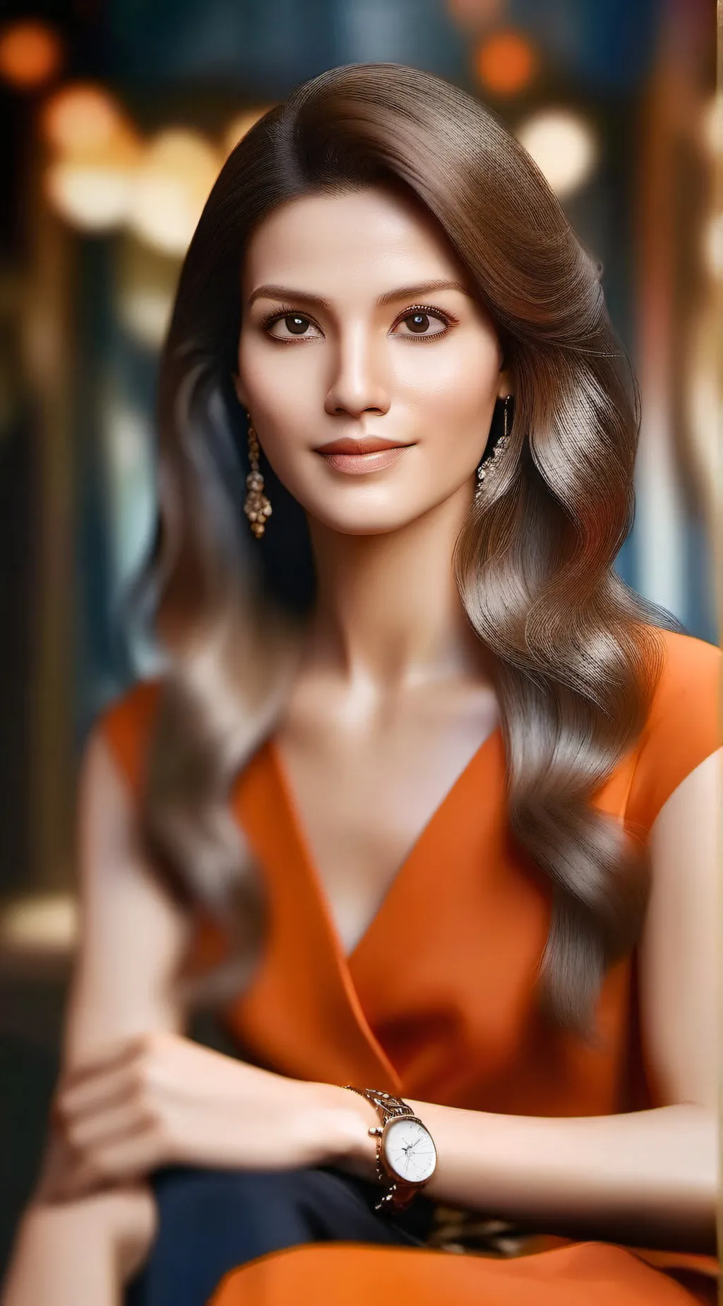 ai character: Radha  background