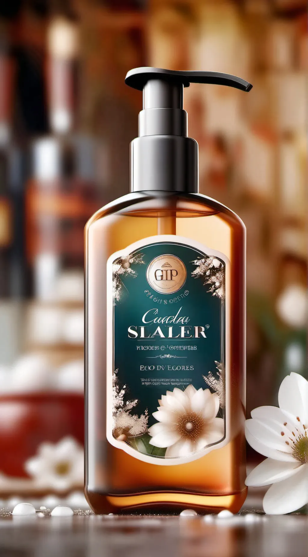 ai character: Shampoo  background