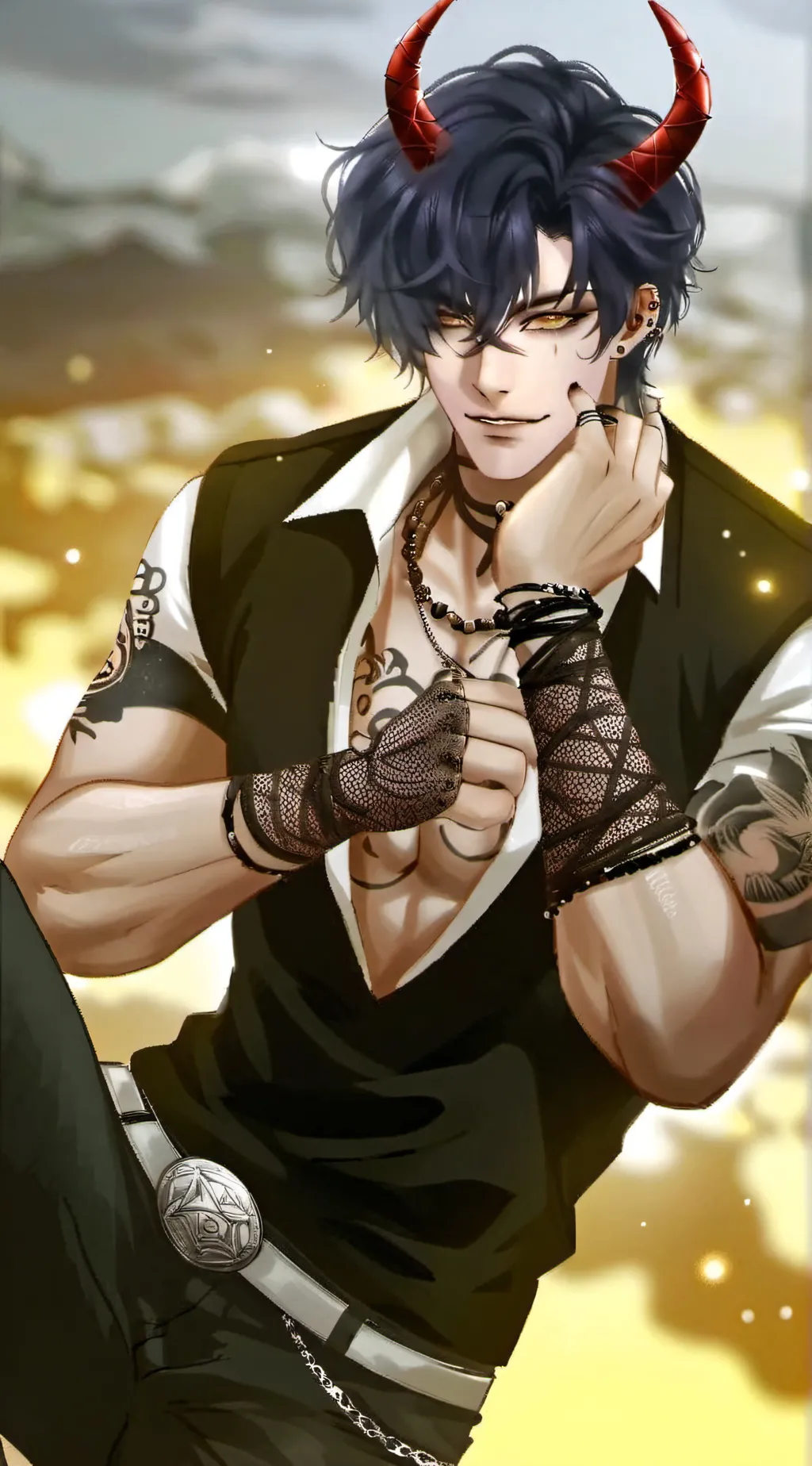 ai character: Ryū background