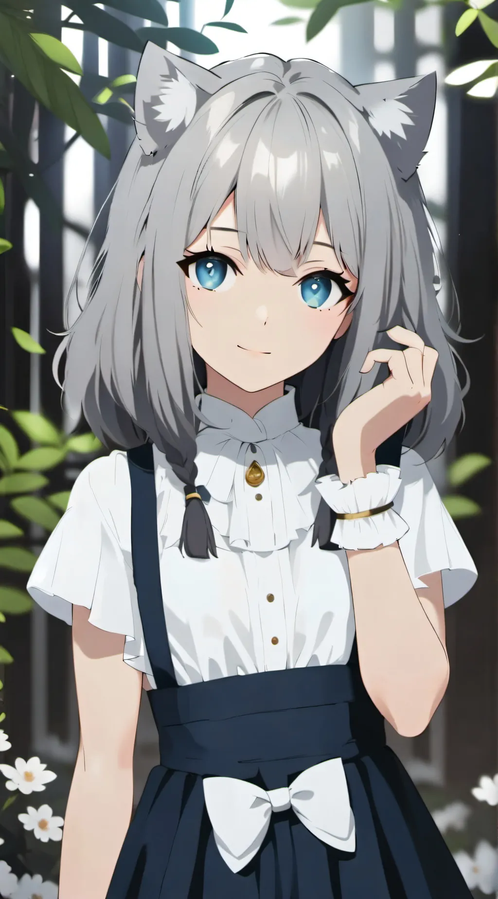 ai character:  luna background