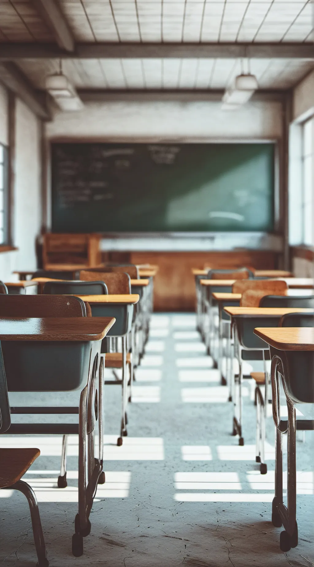 ai character: Classroom background