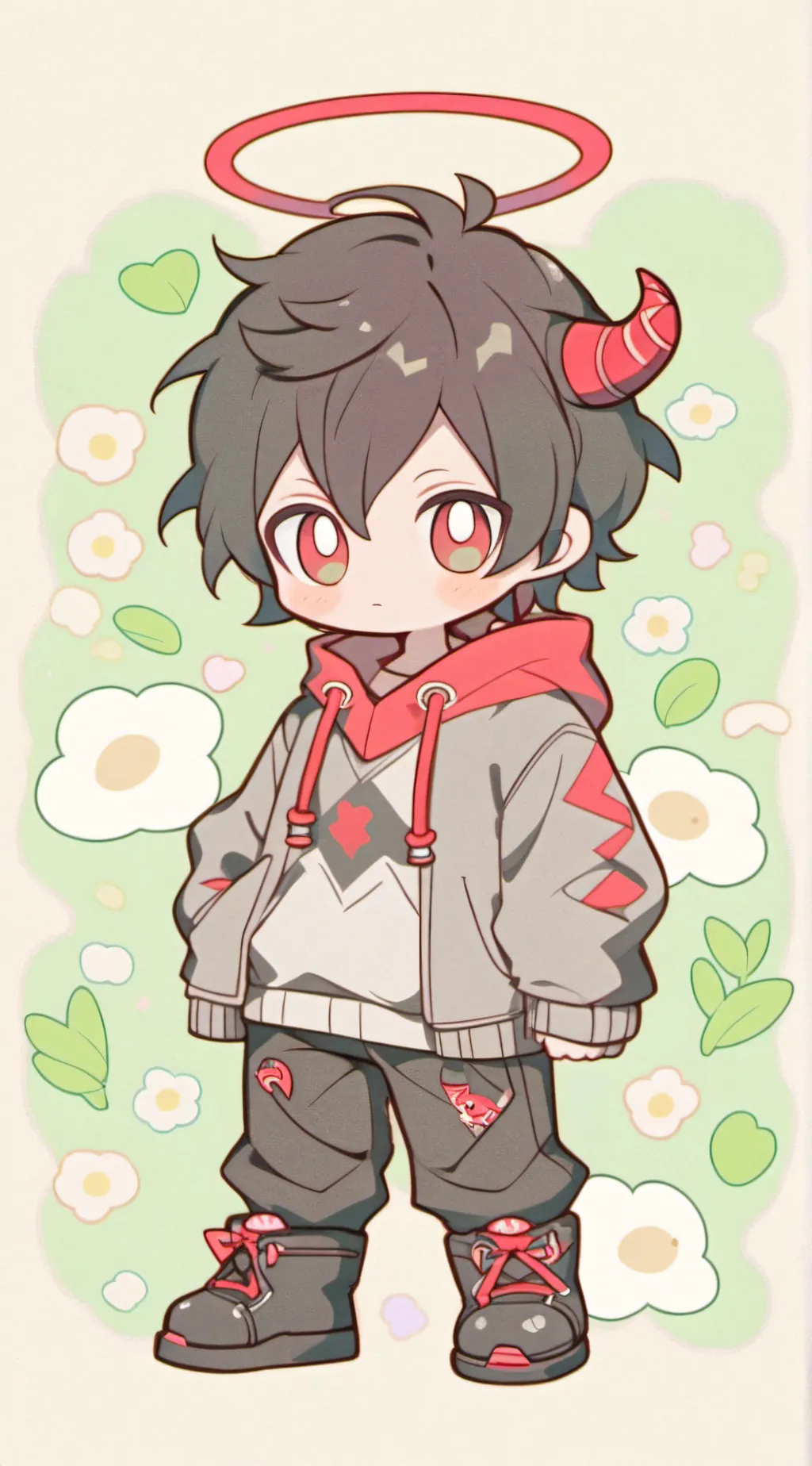 ai character: bbhs kid background