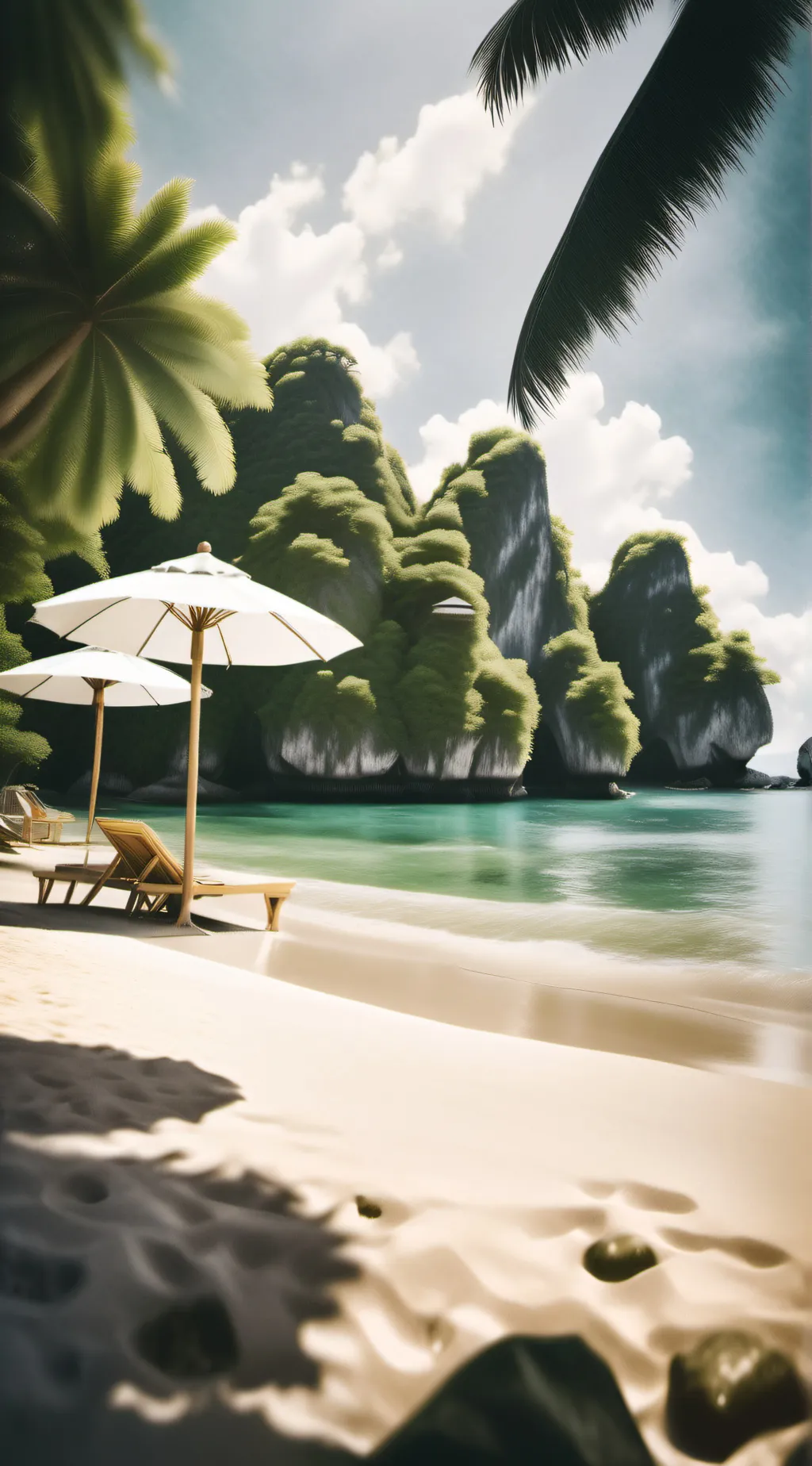 ai character: beach roleplay! background