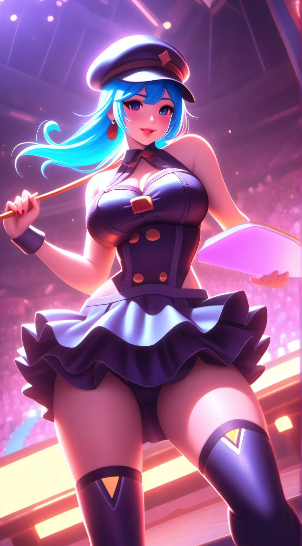 ai character: Lilly  background