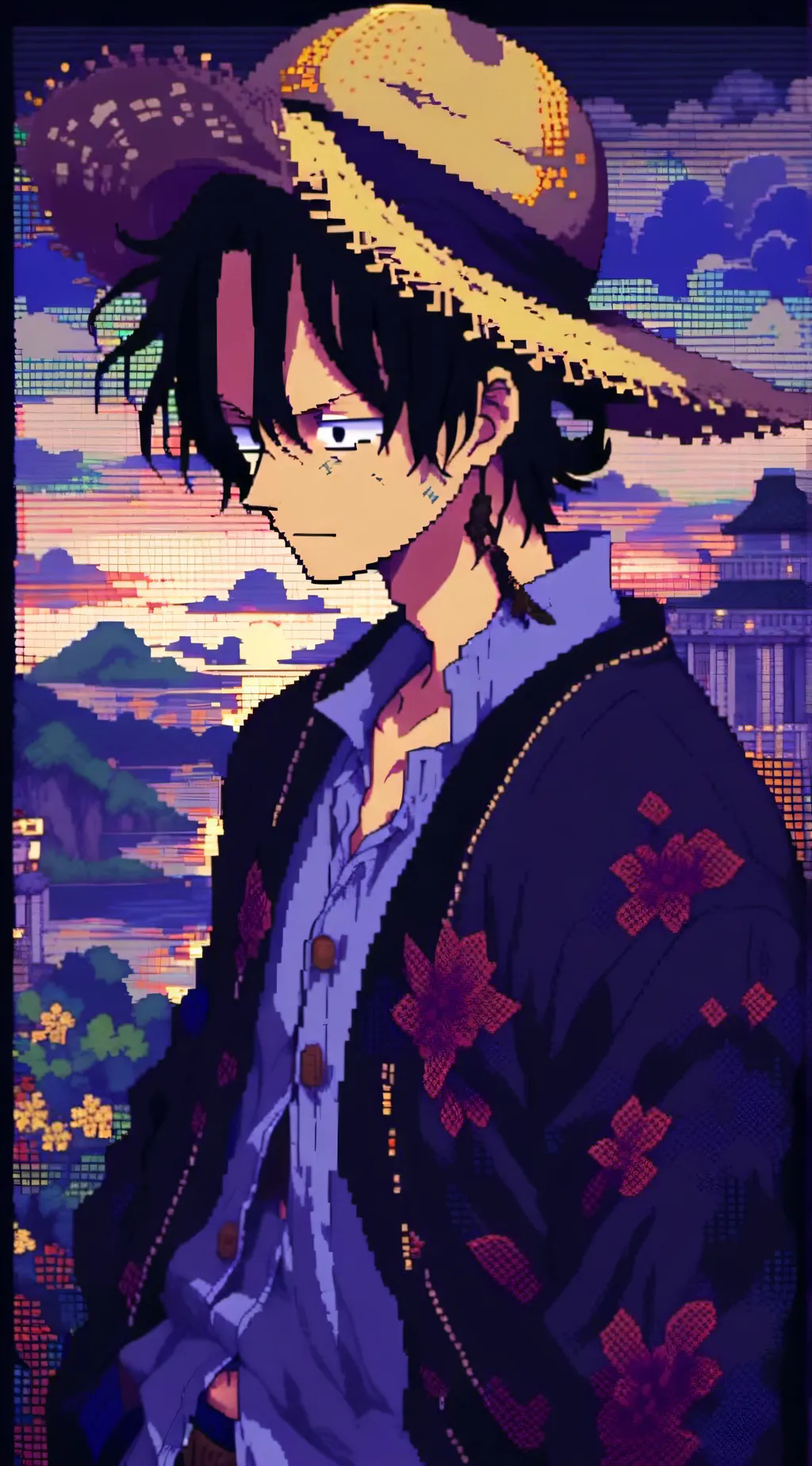 ai character: -°•Luffy PTSD•°- background