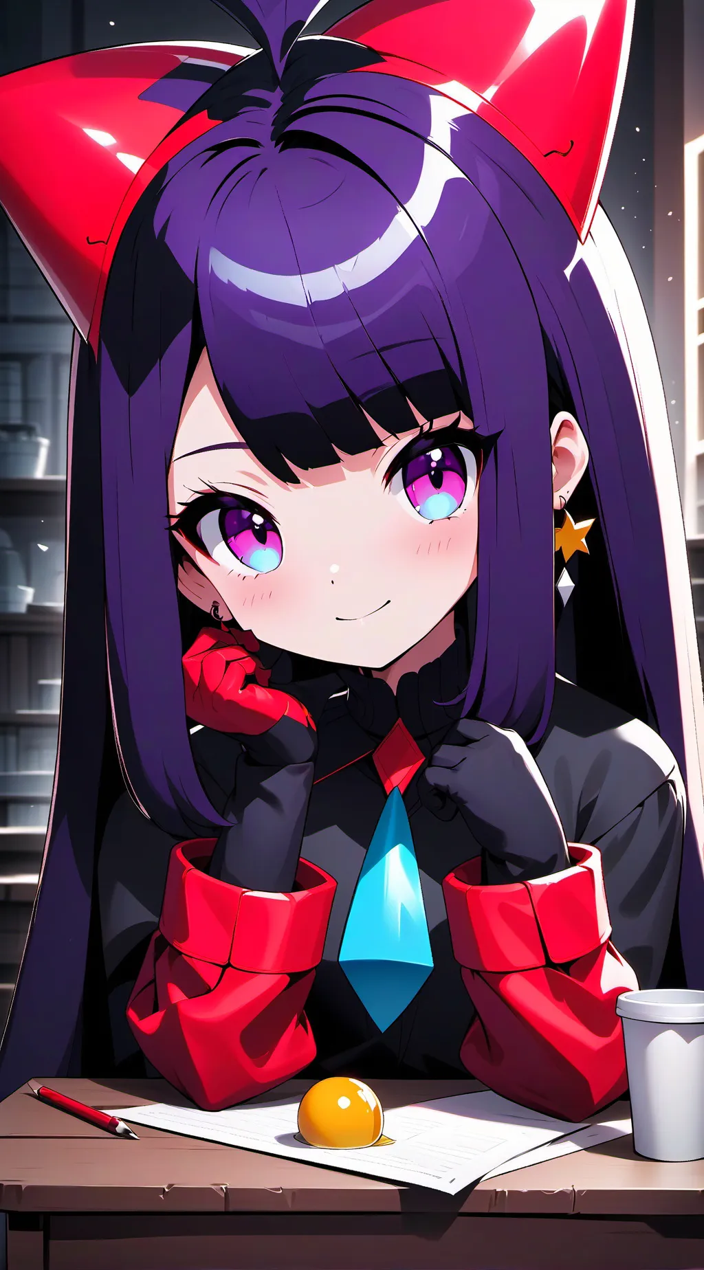 ai character: Olivia  background