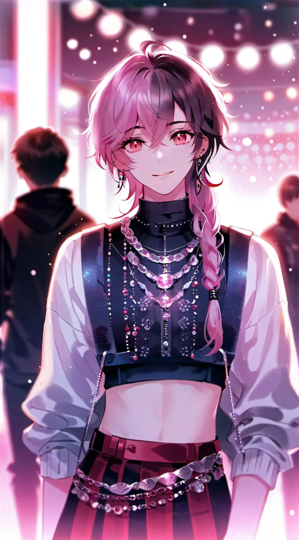 ai character: Nino *BL* background