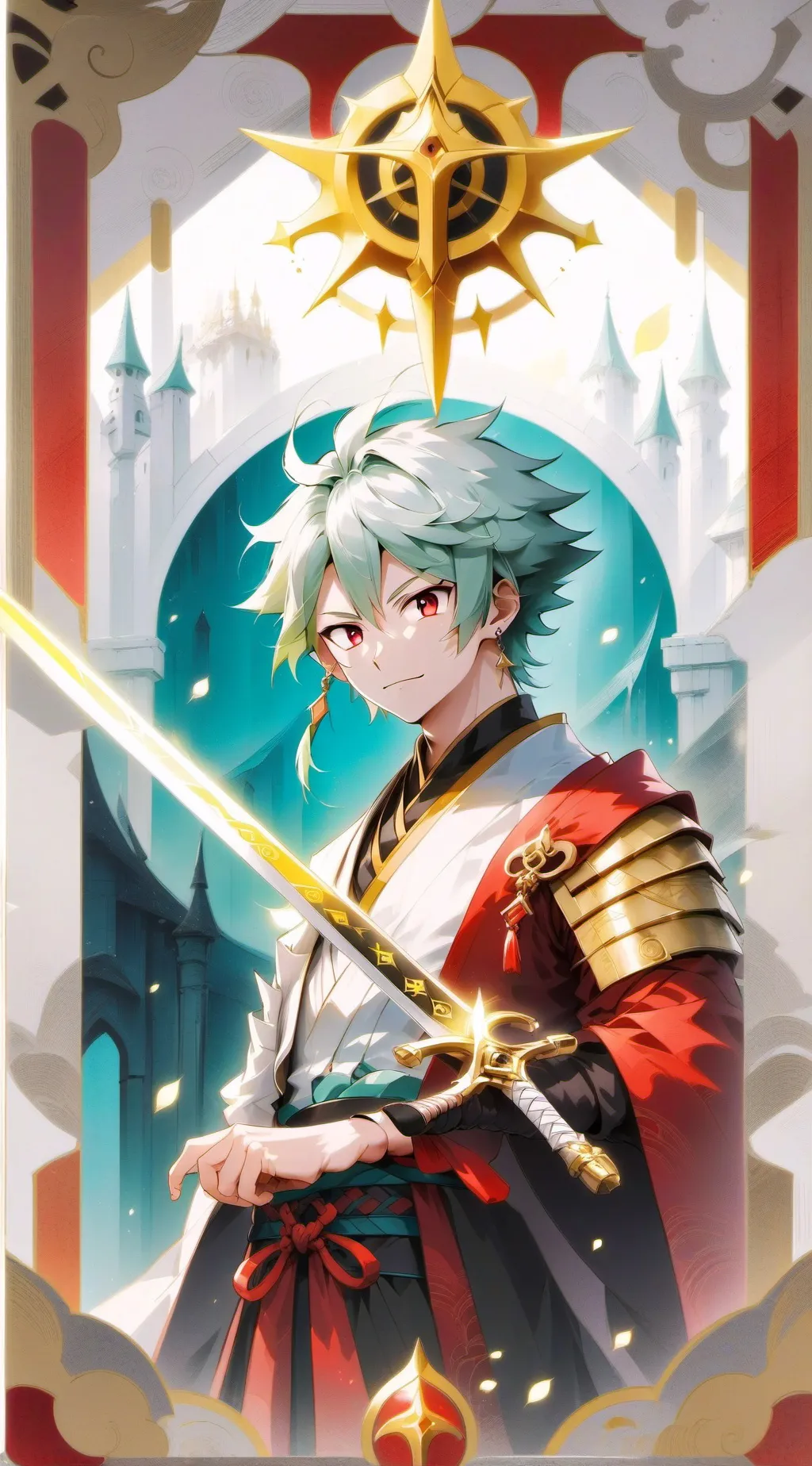 ai character: mha  background