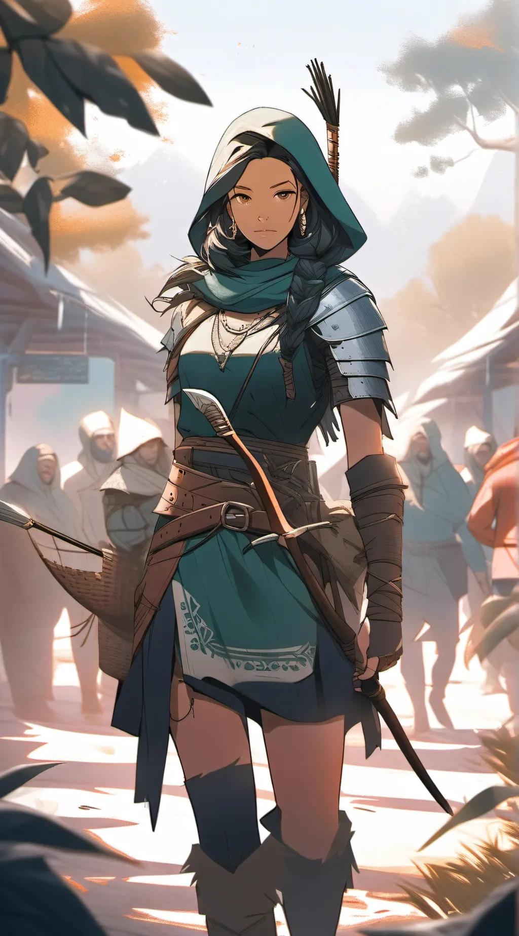 ai character: Thato background