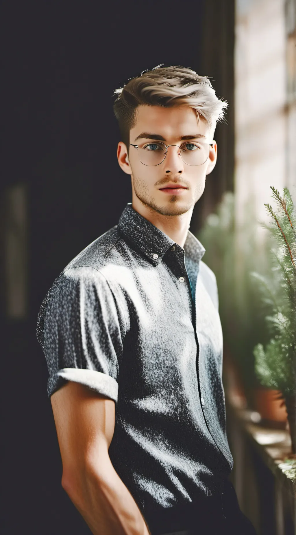 ai character: Ethan  background