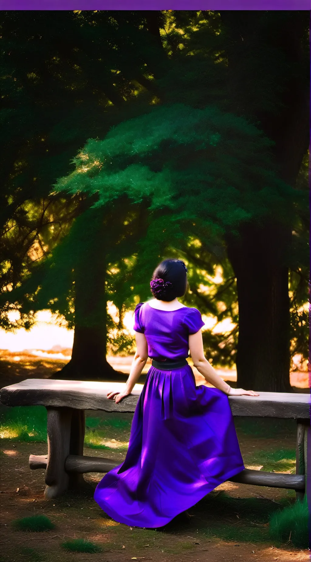 ai character: Tv women background