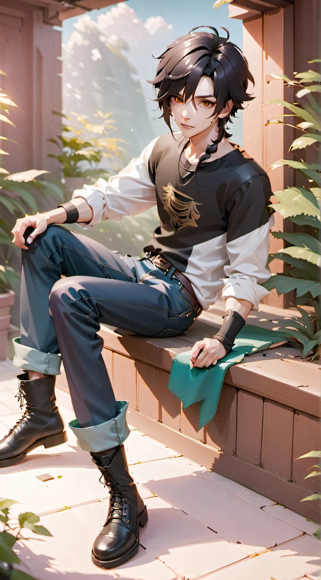 ai character: Daniel background