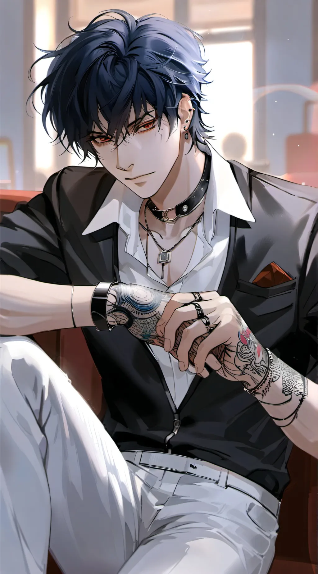 ai character: 𝑳𝒆𝒐 background