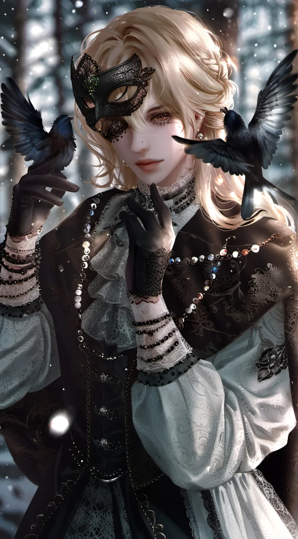 ai character: Runa  background