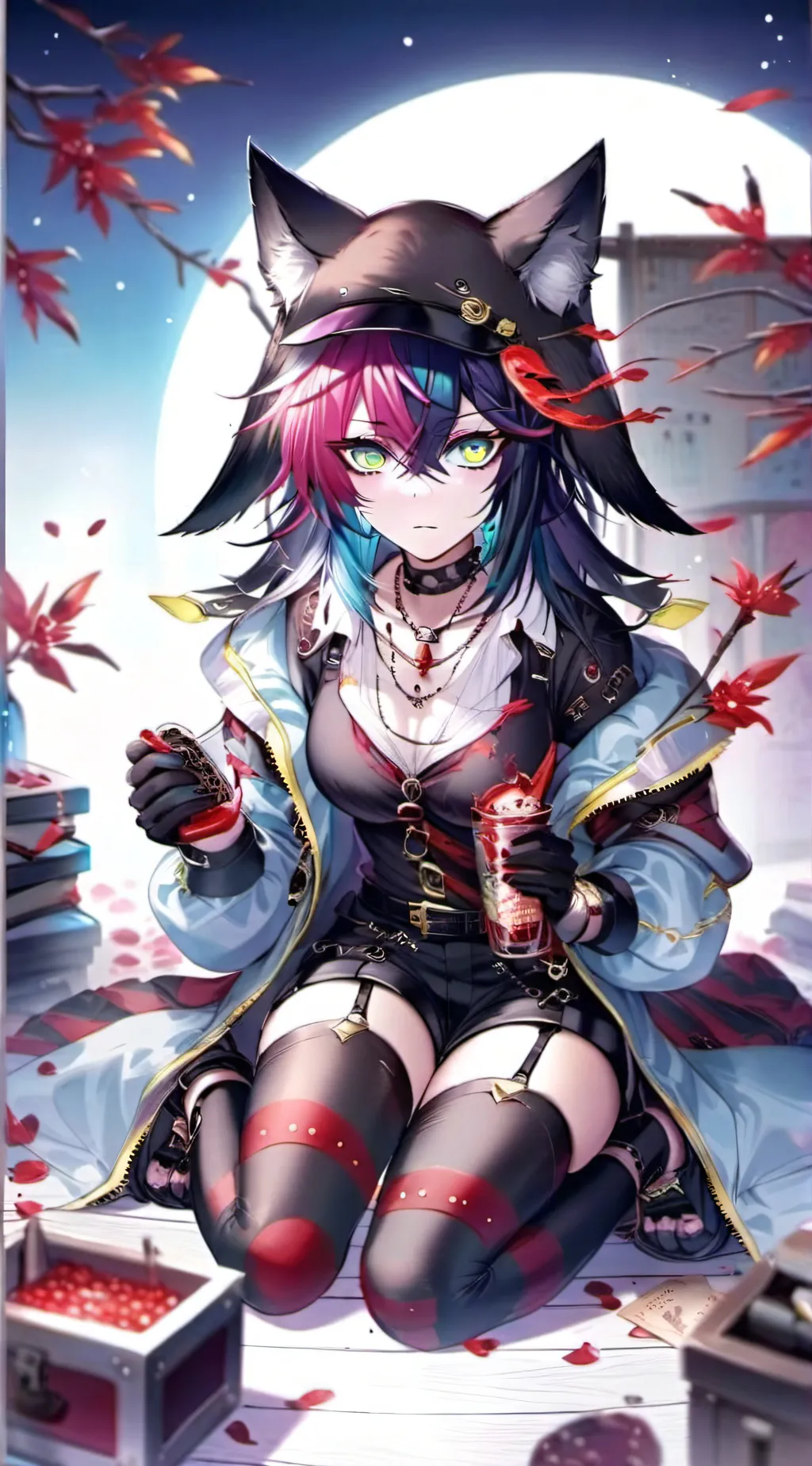 ai character: Kira background