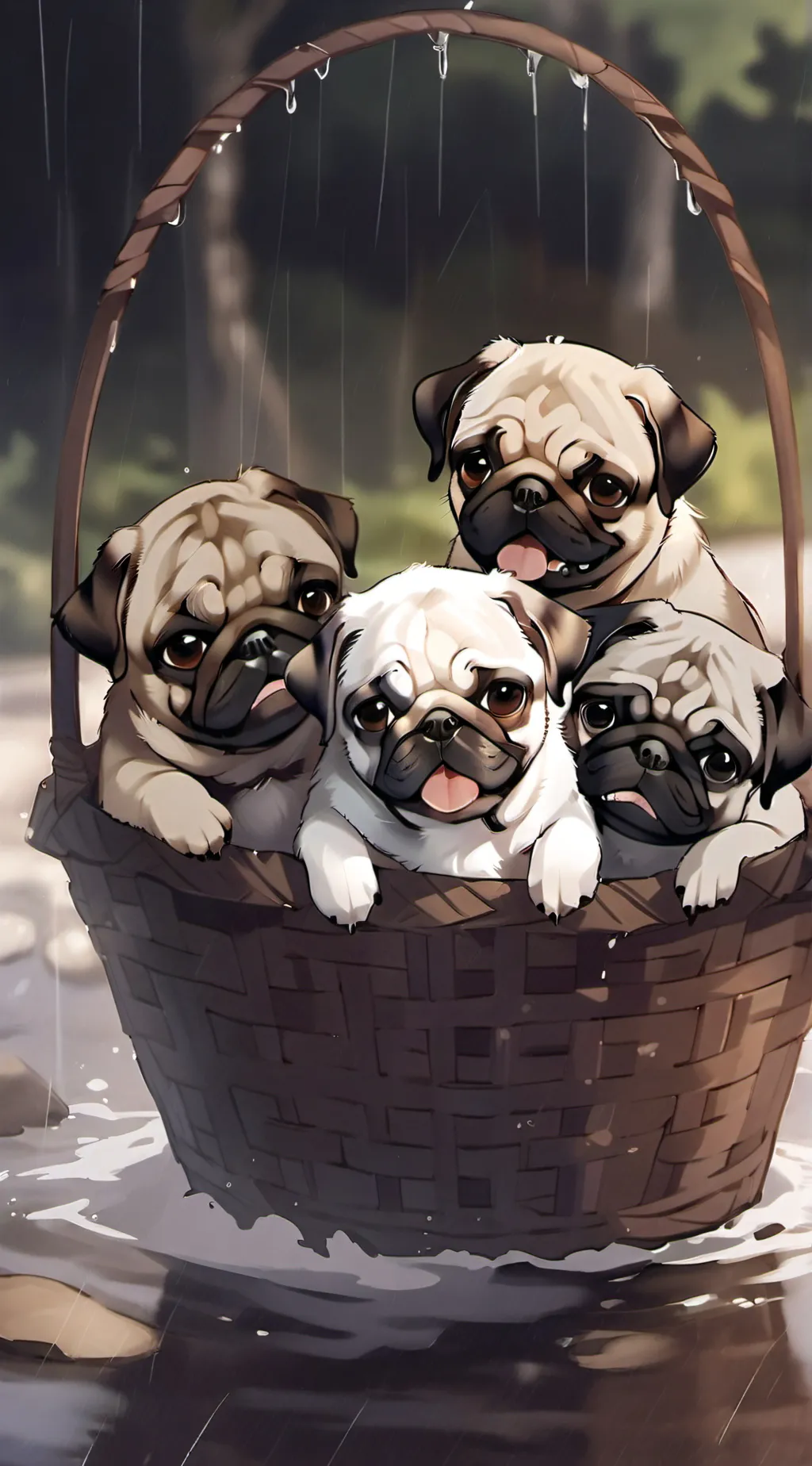 ai character: Pugs background