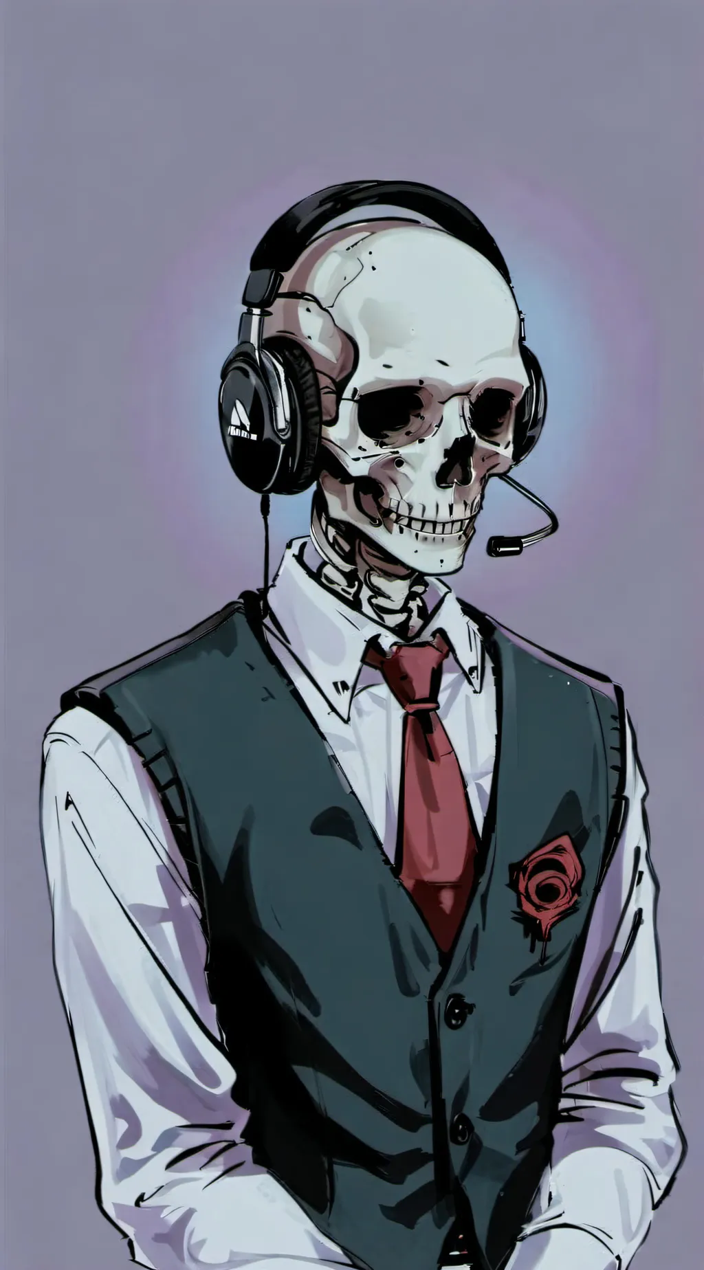 ai character: Frédéric H. Lee background