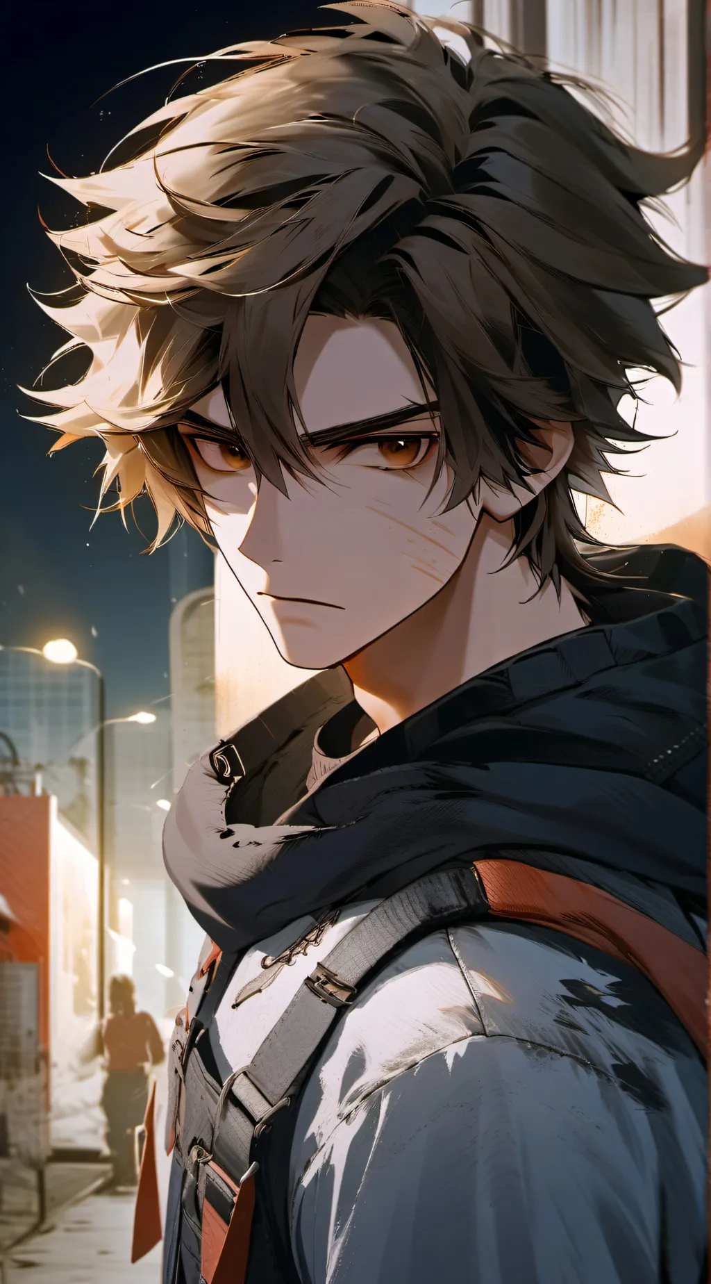 ai character: Adam background