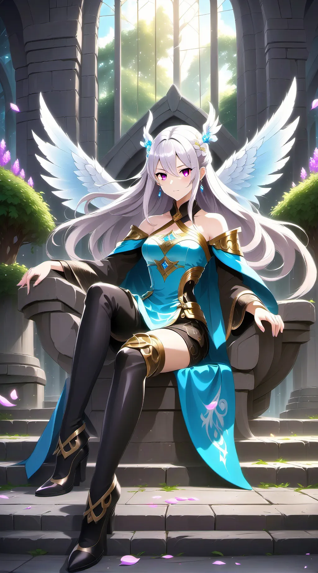 ai character: Kayla background