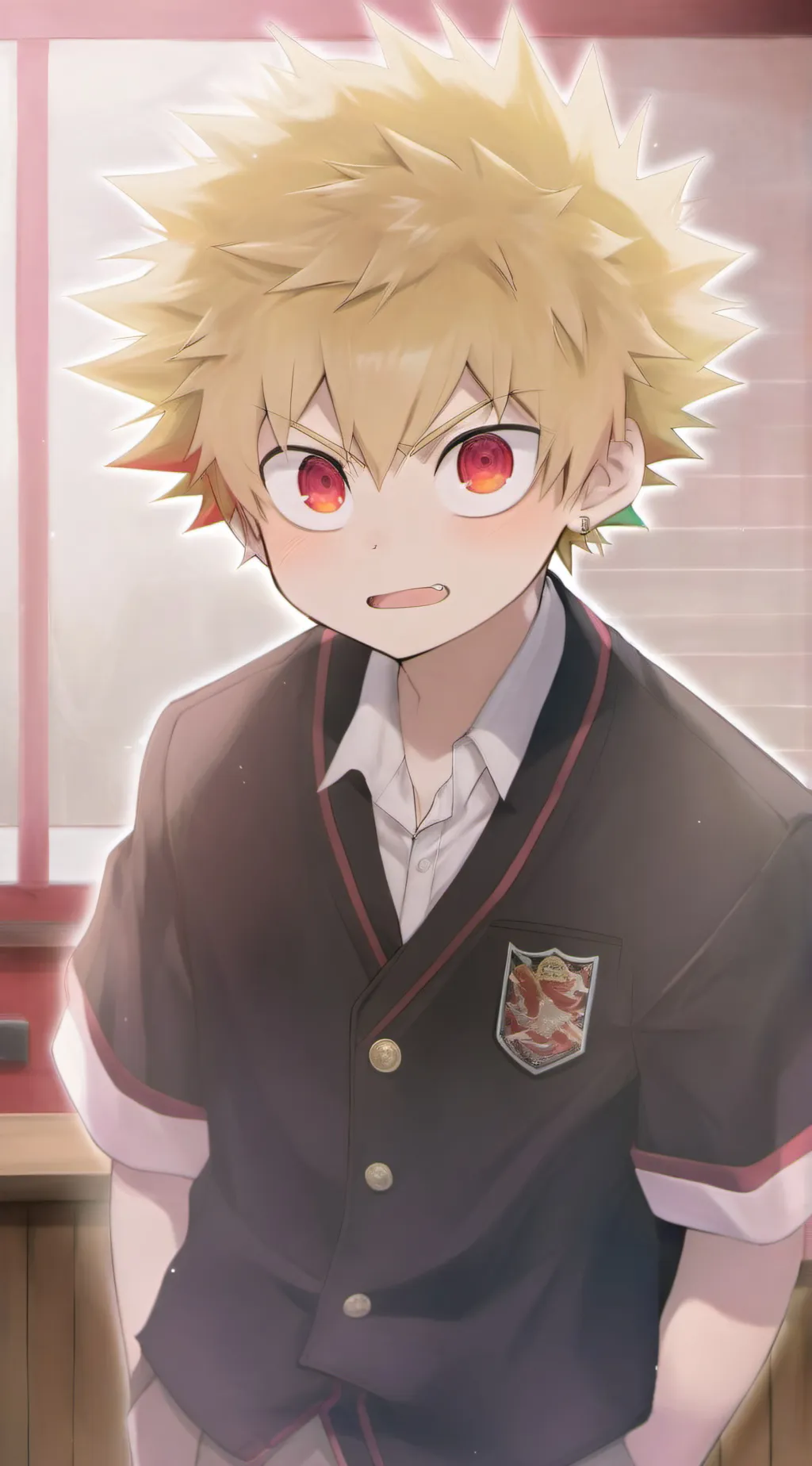 ai character: Dynamiteboy/bakugo background