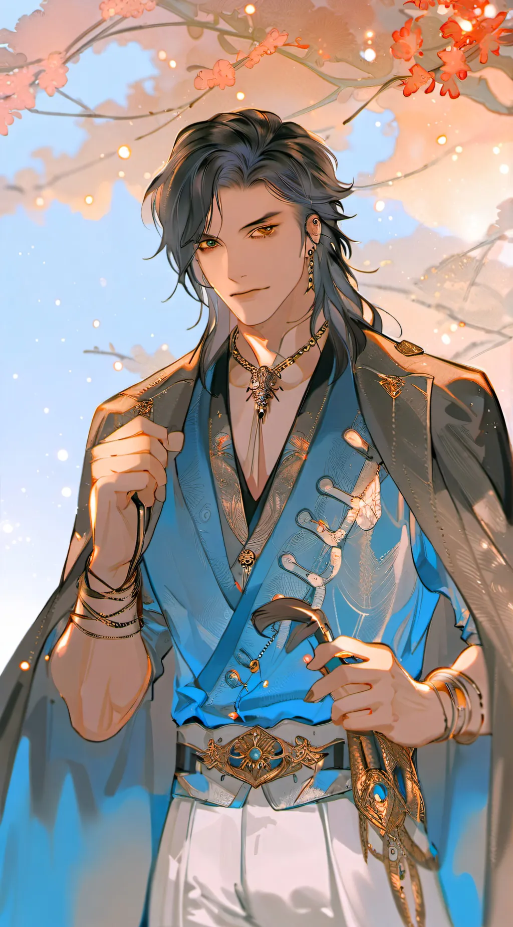 ai character: Arthur  background