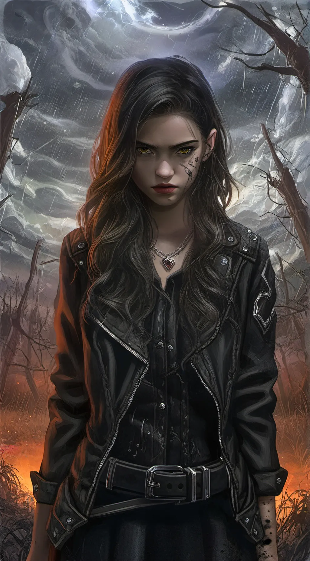 ai character: Elara background