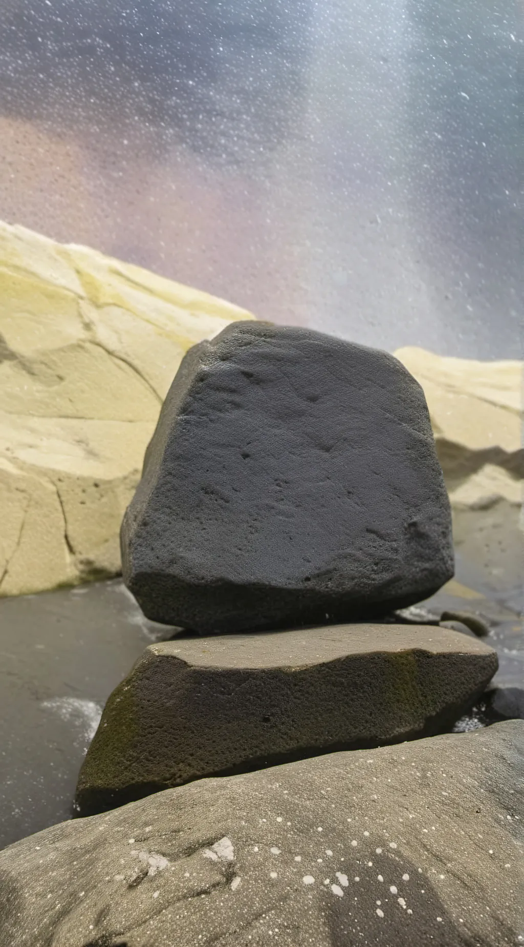 ai character: Rock background