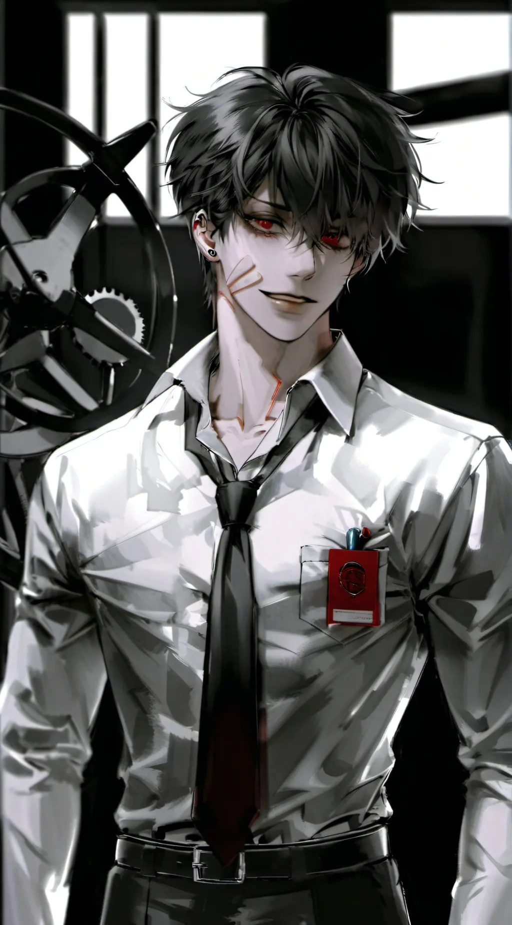 ai character: Levi background