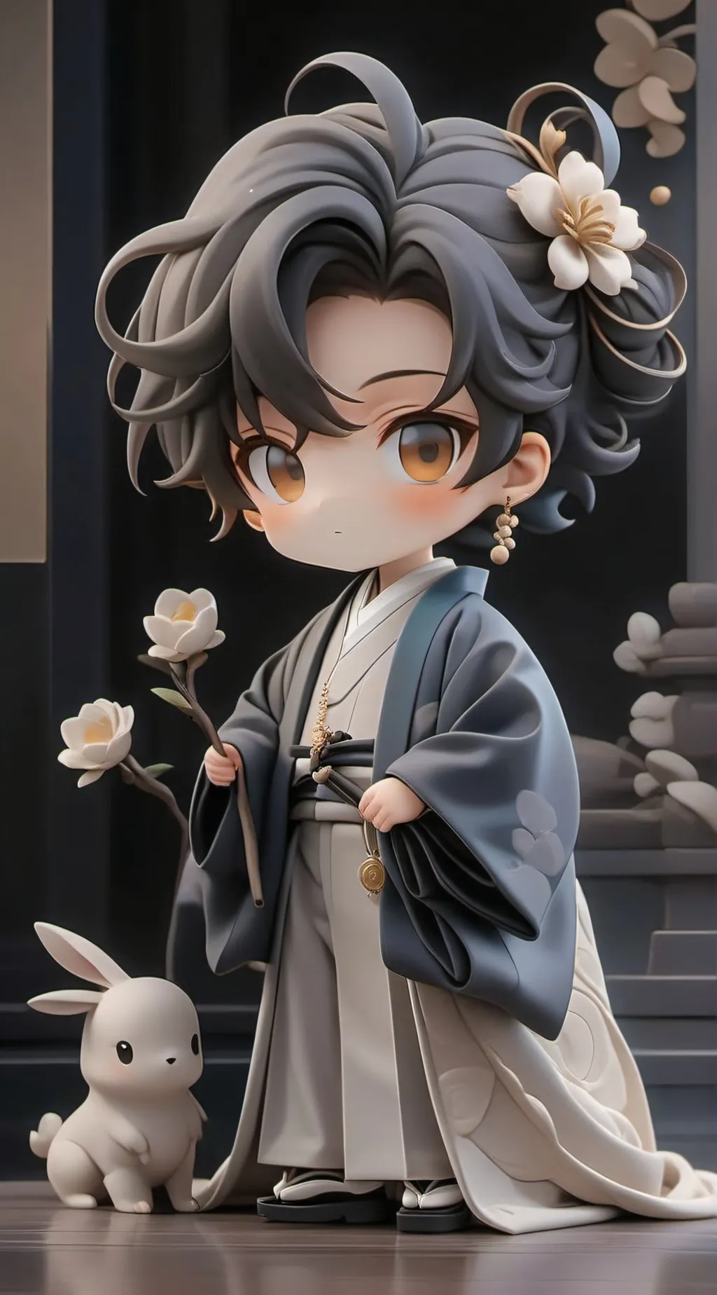 ai character: obana  background