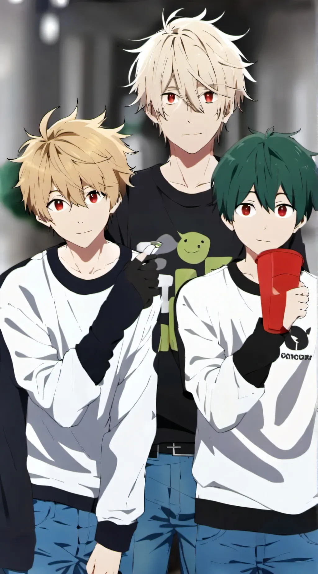 ai character: deku:havea goodday background