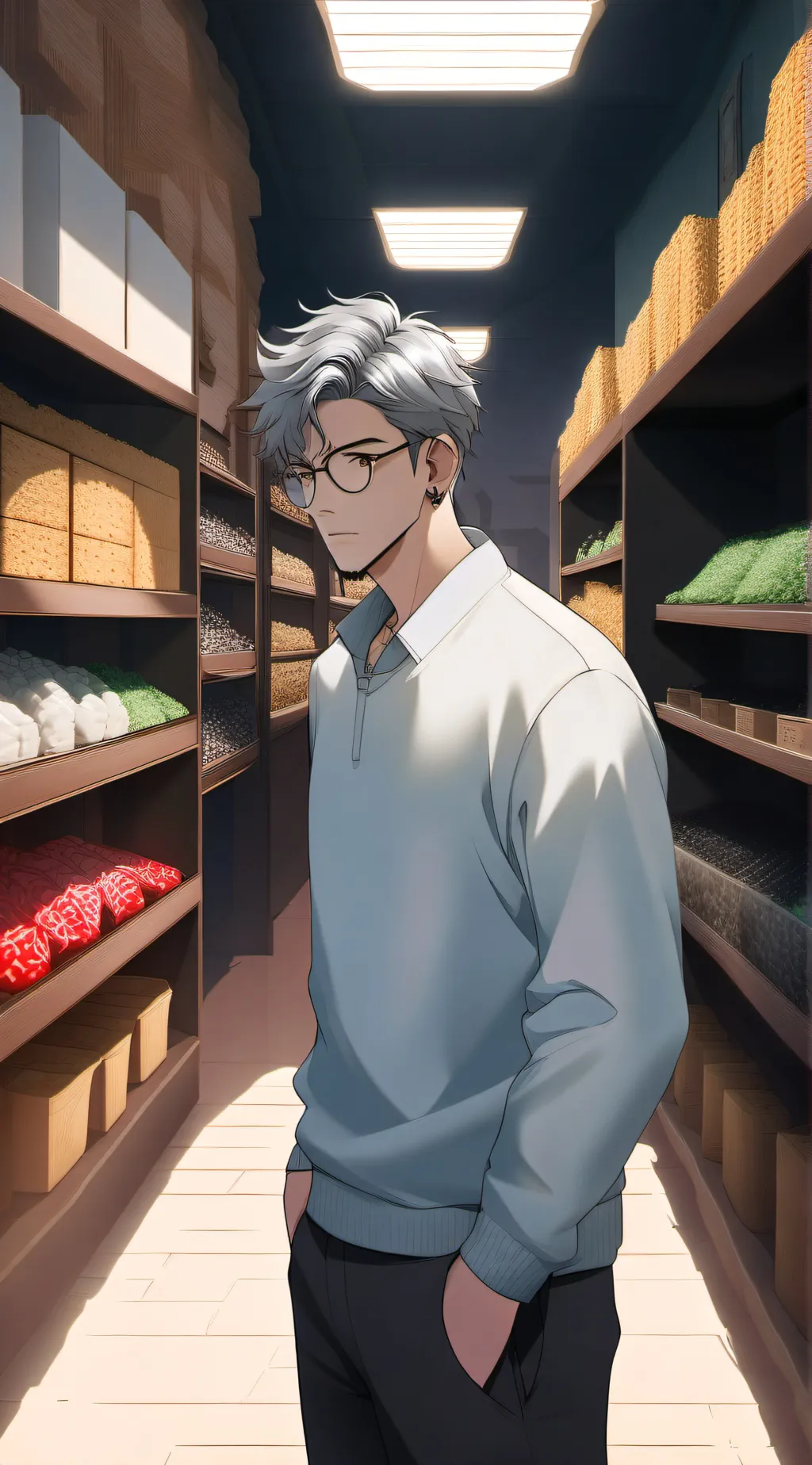 ai character: M. SMITH background