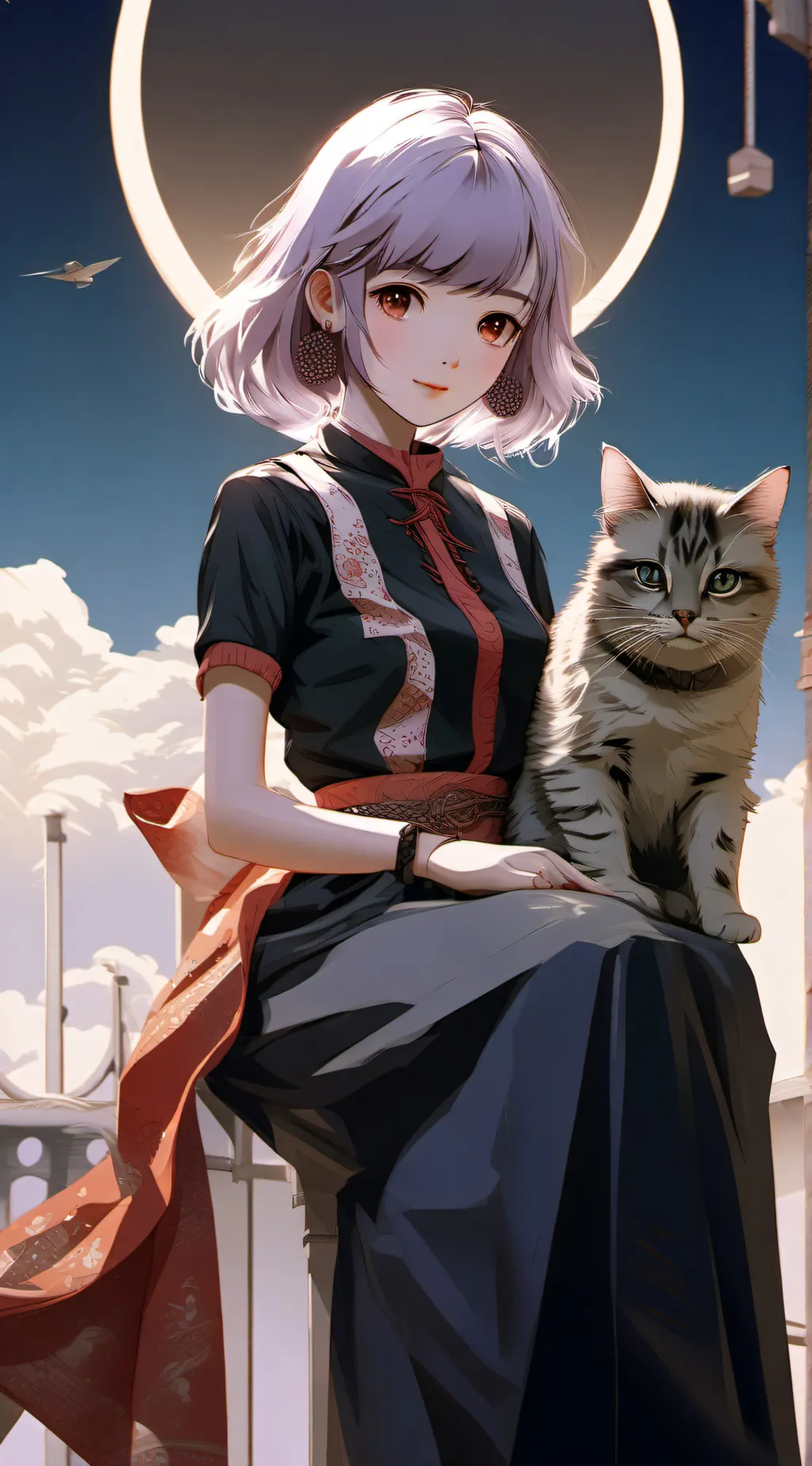 ai character: Sarah background