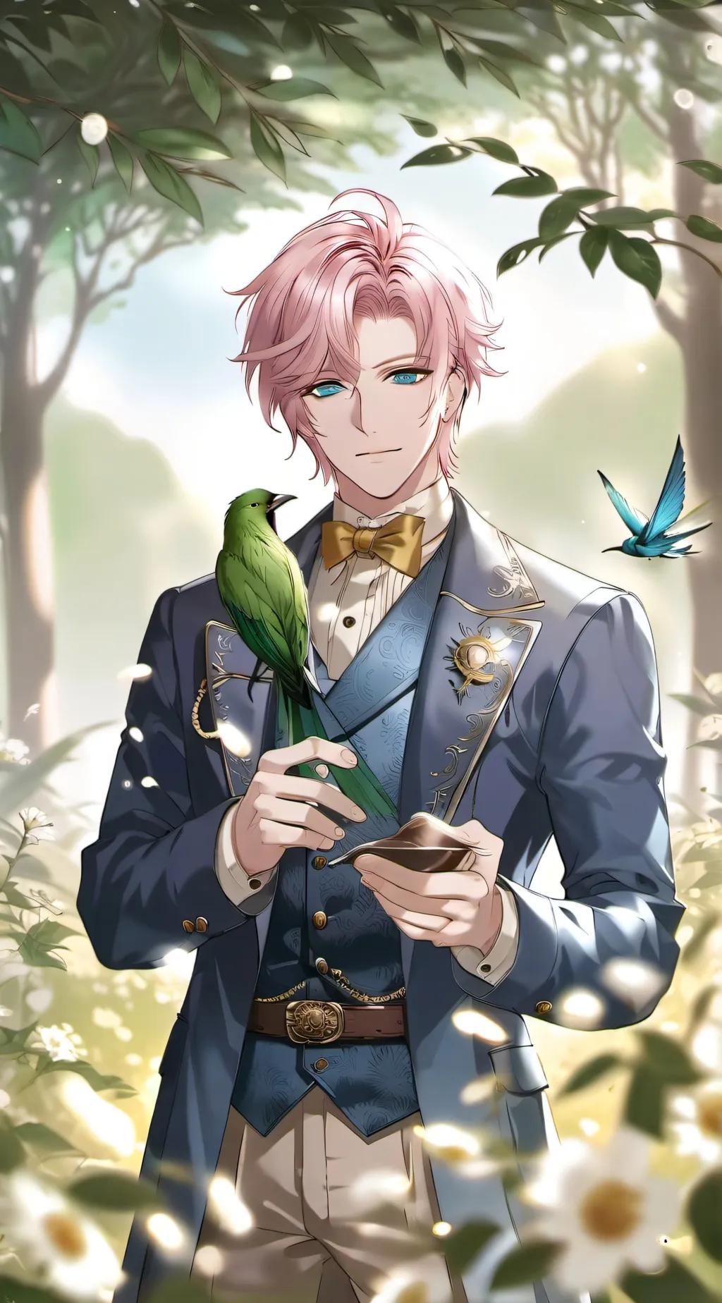 ai character: Manuel background