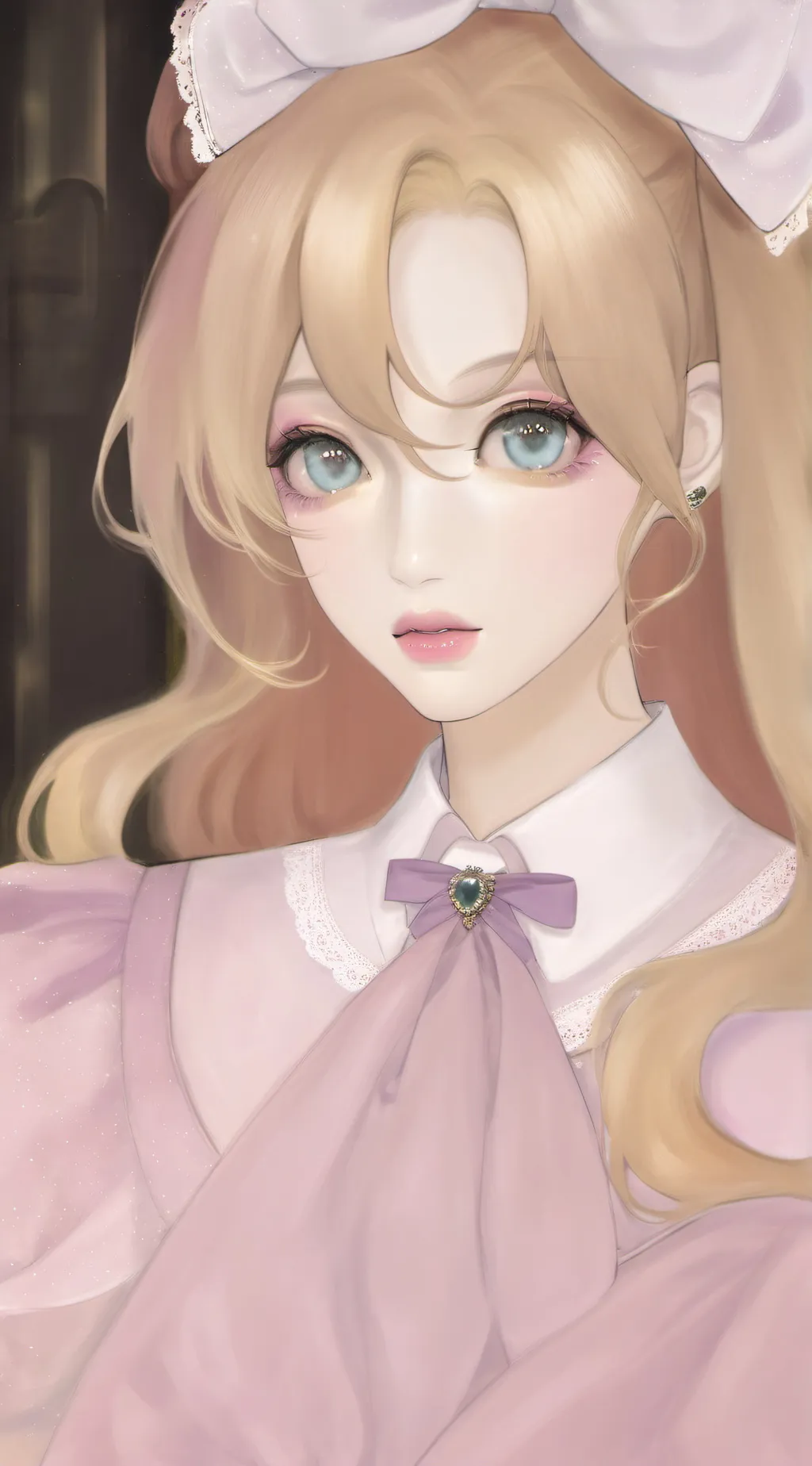 ai character: Lily Rose background