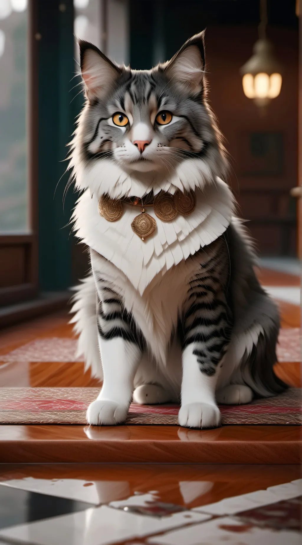 ai character: Four BFB  background