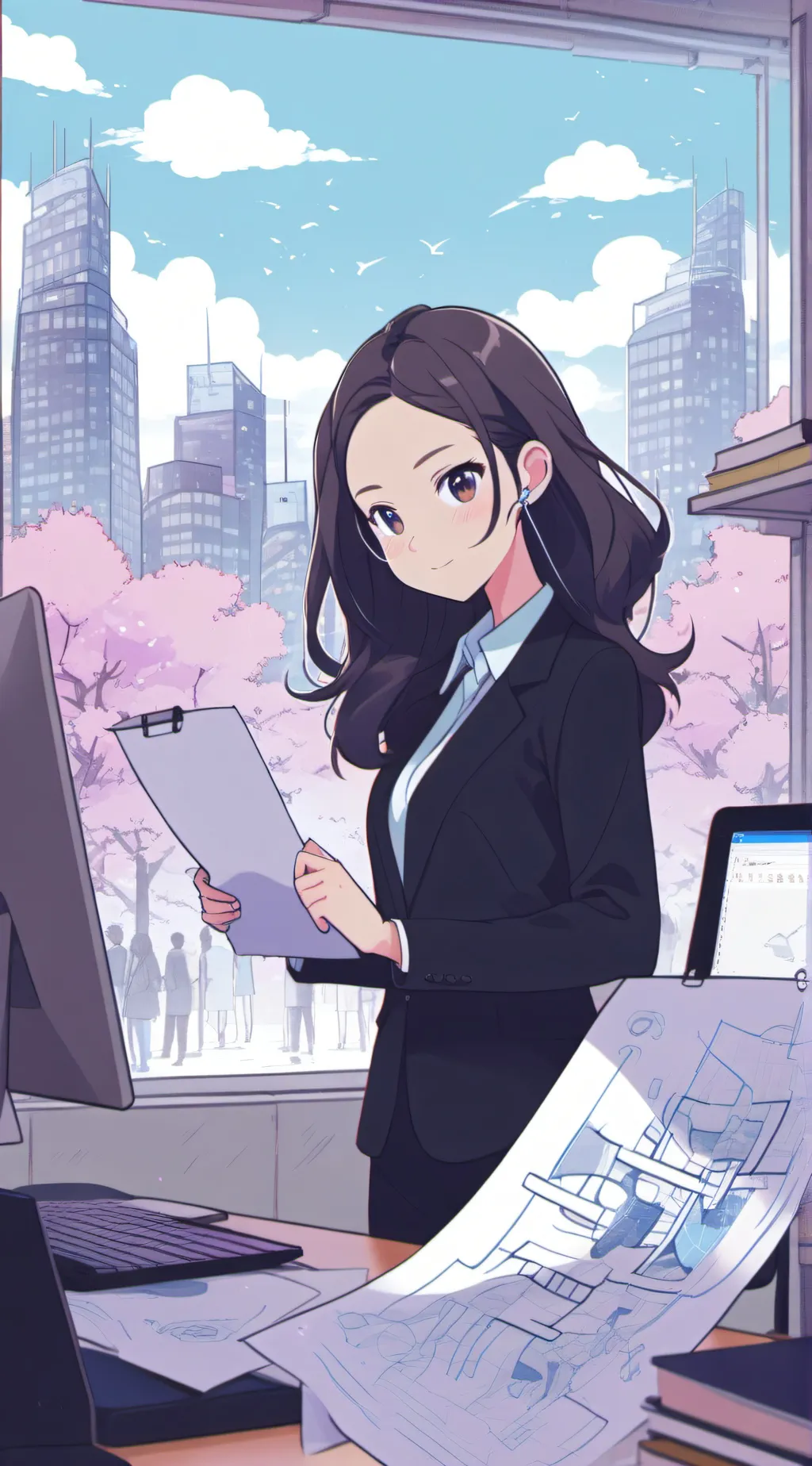 ai character: Innovate Estates background