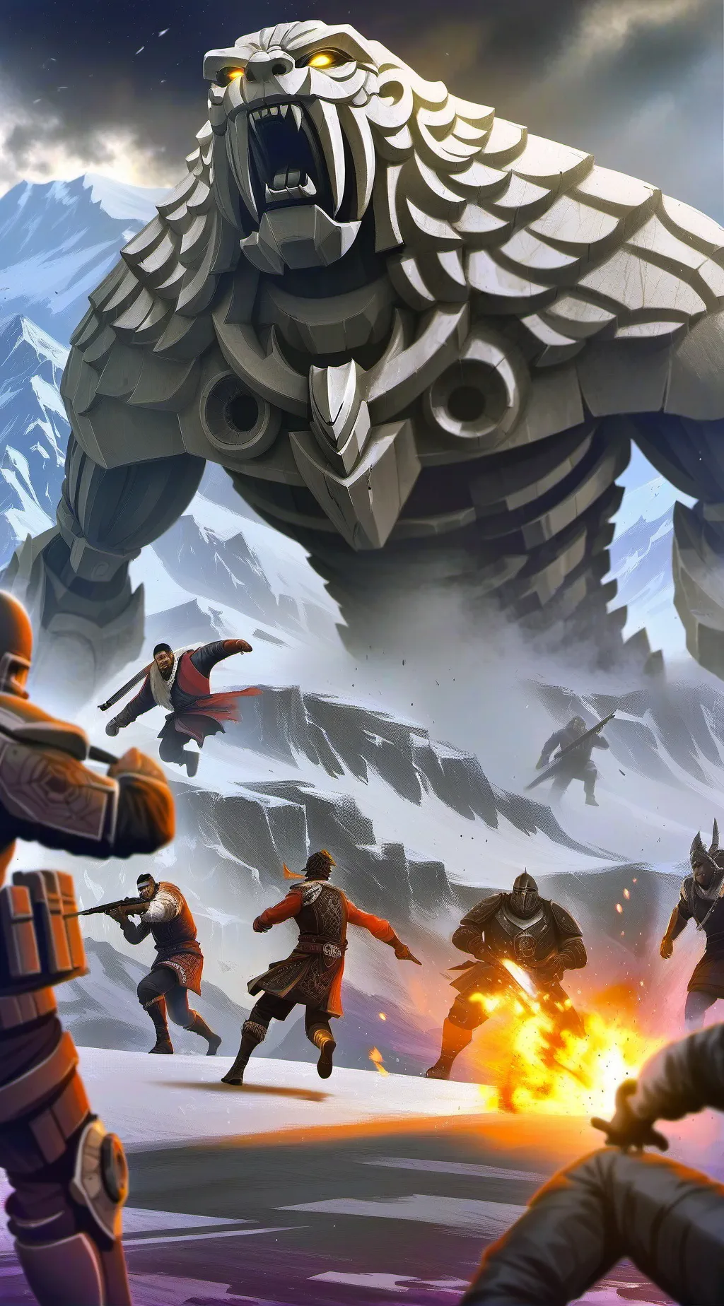 ai character: militar background